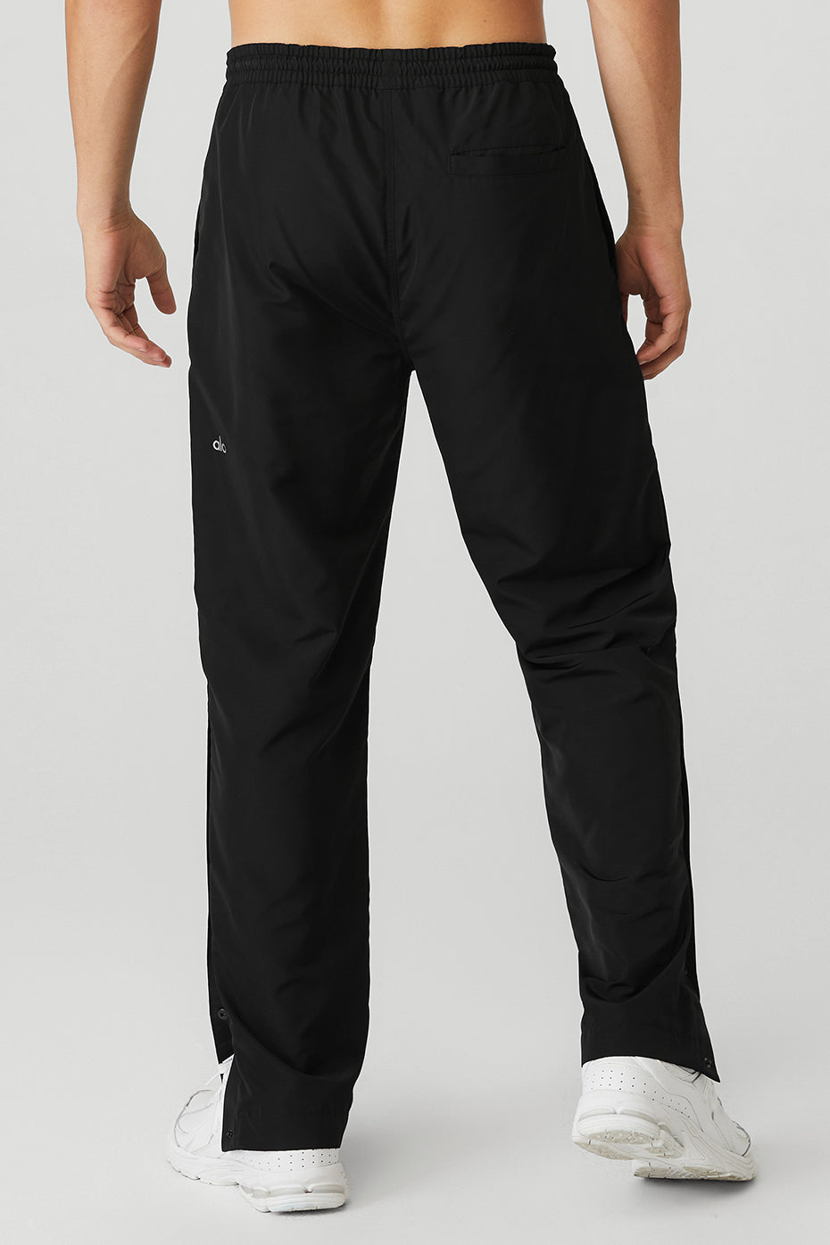 Black Men's Alo Yoga Legend Snap Pants | MHY-012679