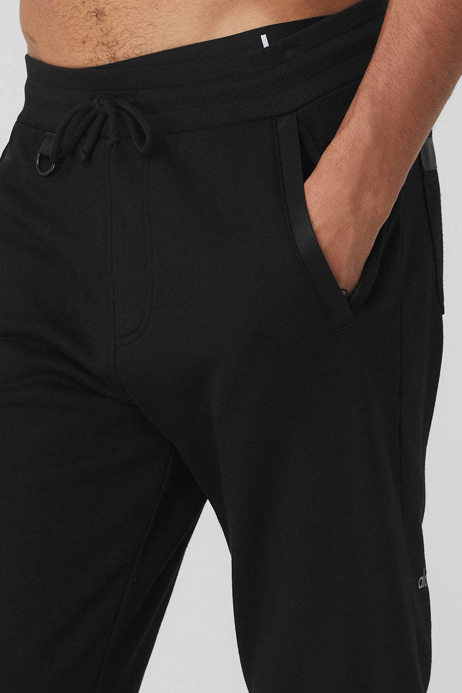 Black Men's Alo Yoga Nomadic Sweatpants | NZU-032679