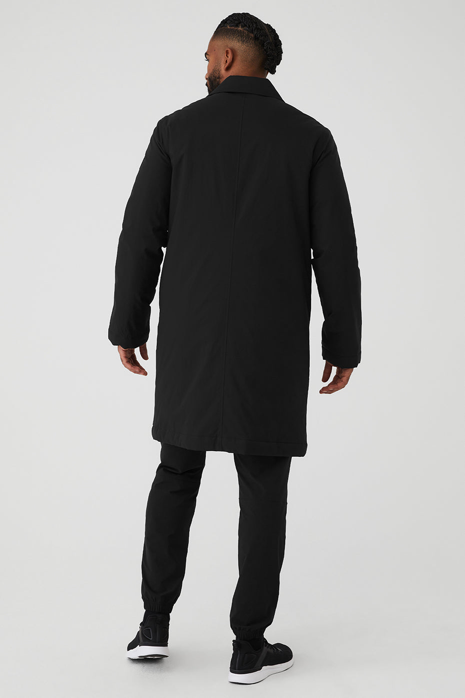 Black Men's Alo Yoga Signature Coats | BOW-021458