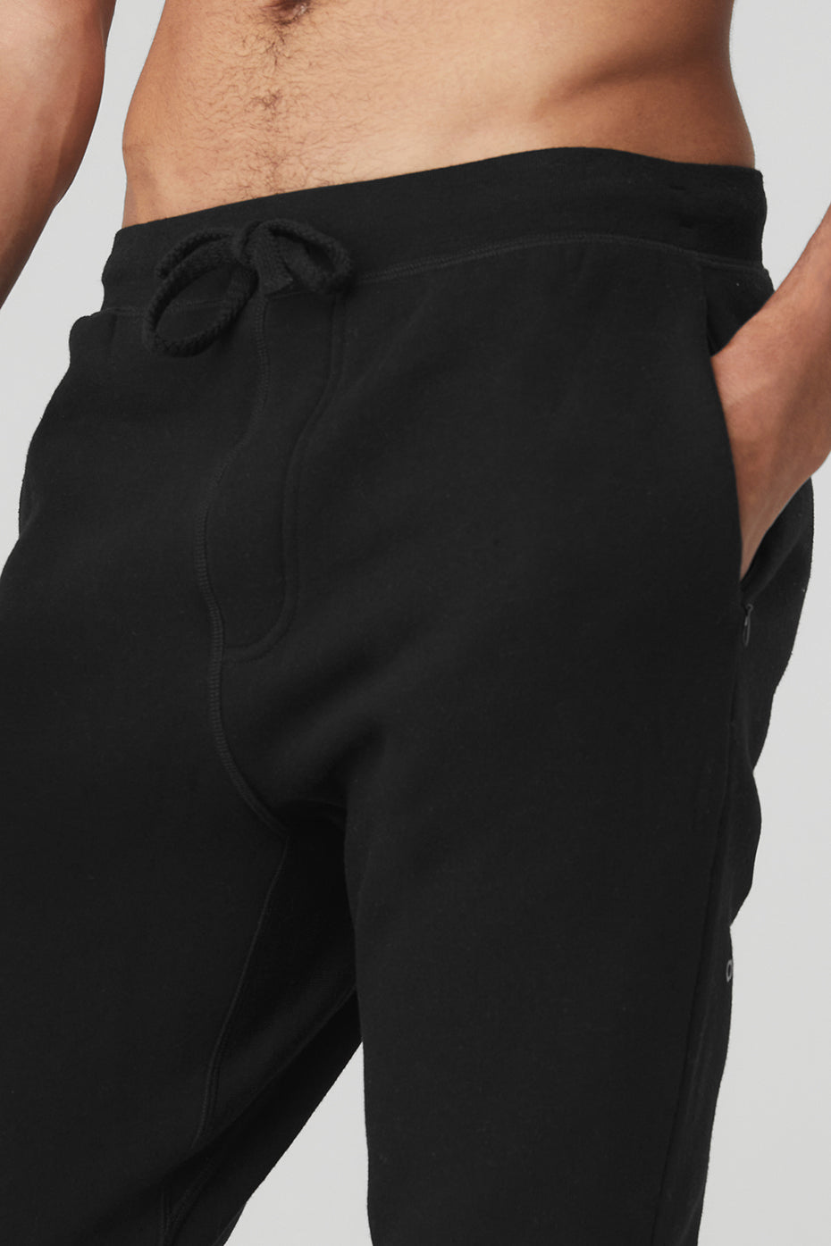 Black Men's Alo Yoga The Triumph Sweatpants | BGT-430251