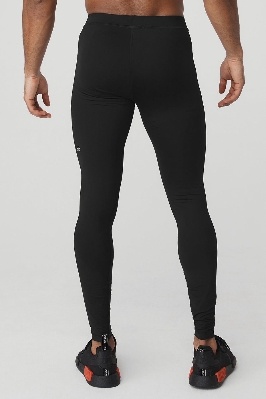 Black Men's Alo Yoga Warrior Compression Pants | SQI-230568