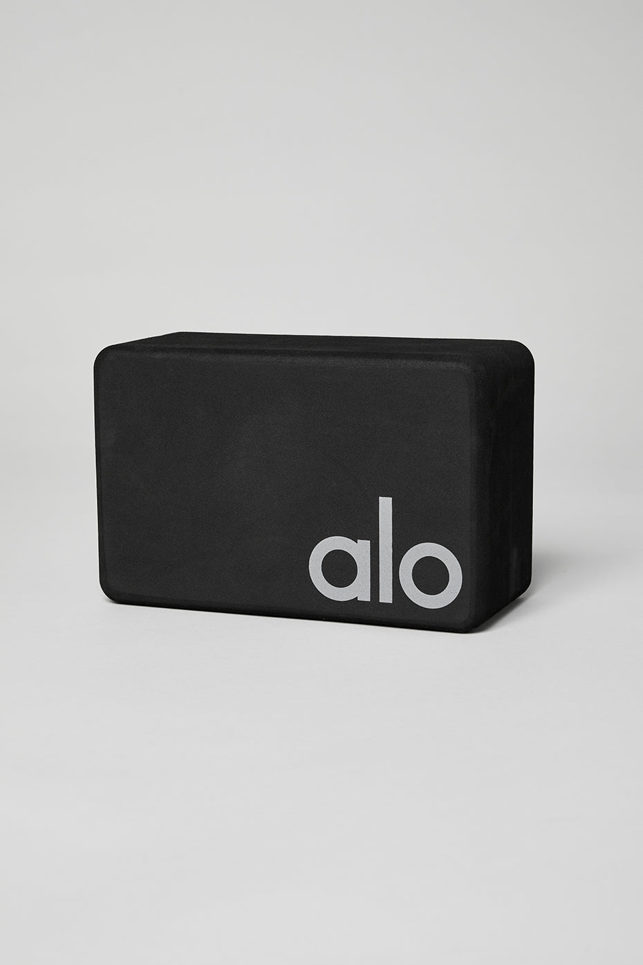 Black / Silver Unisex Alo Yoga Uplifting Yoga Block Equipment | DIT-023475