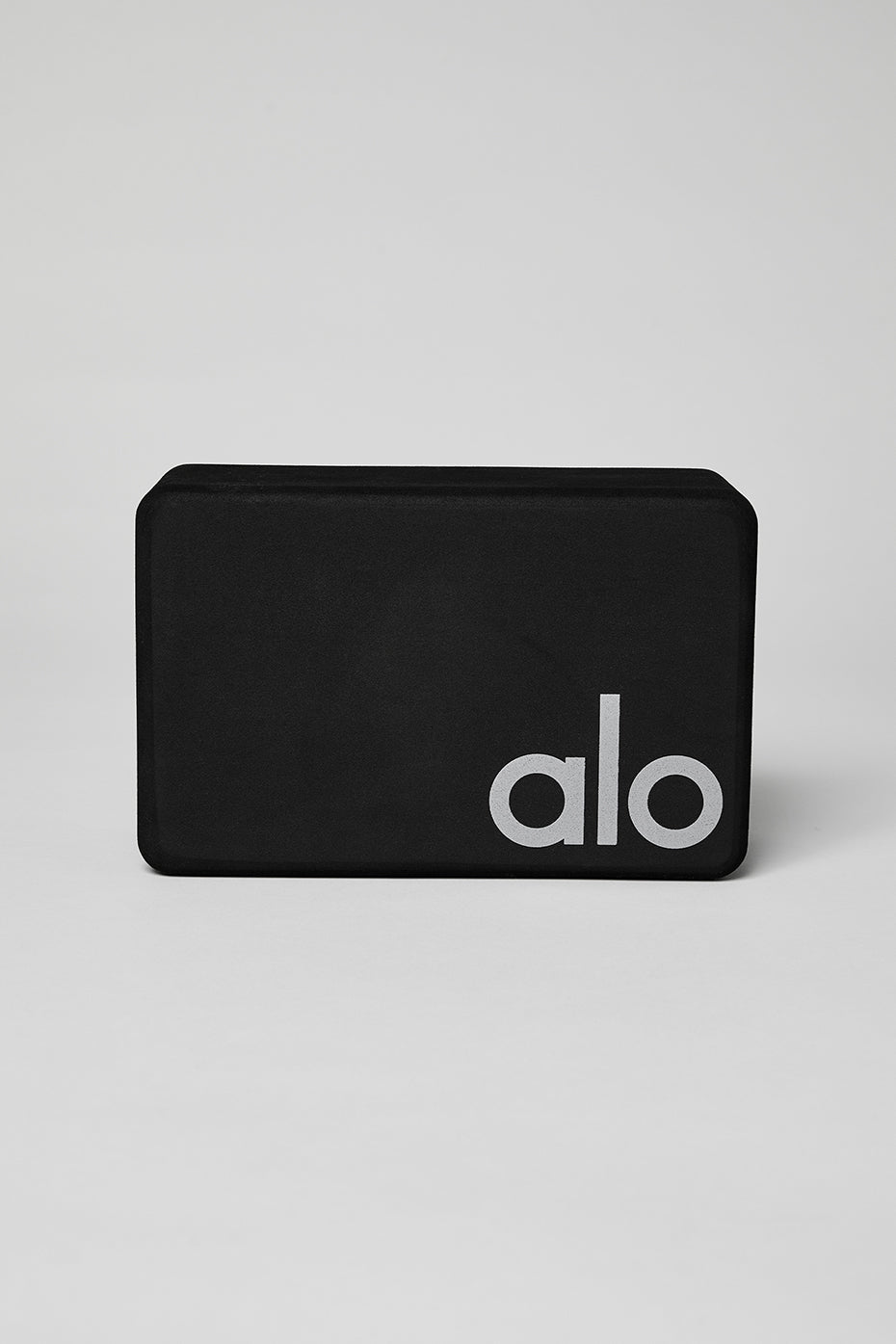 Black / Silver Unisex Alo Yoga Uplifting Yoga Block Equipment | DIT-023475