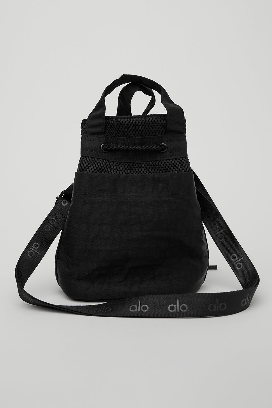 Black Unisex Alo Yoga Cross Body Bucket Bags | XST-427359