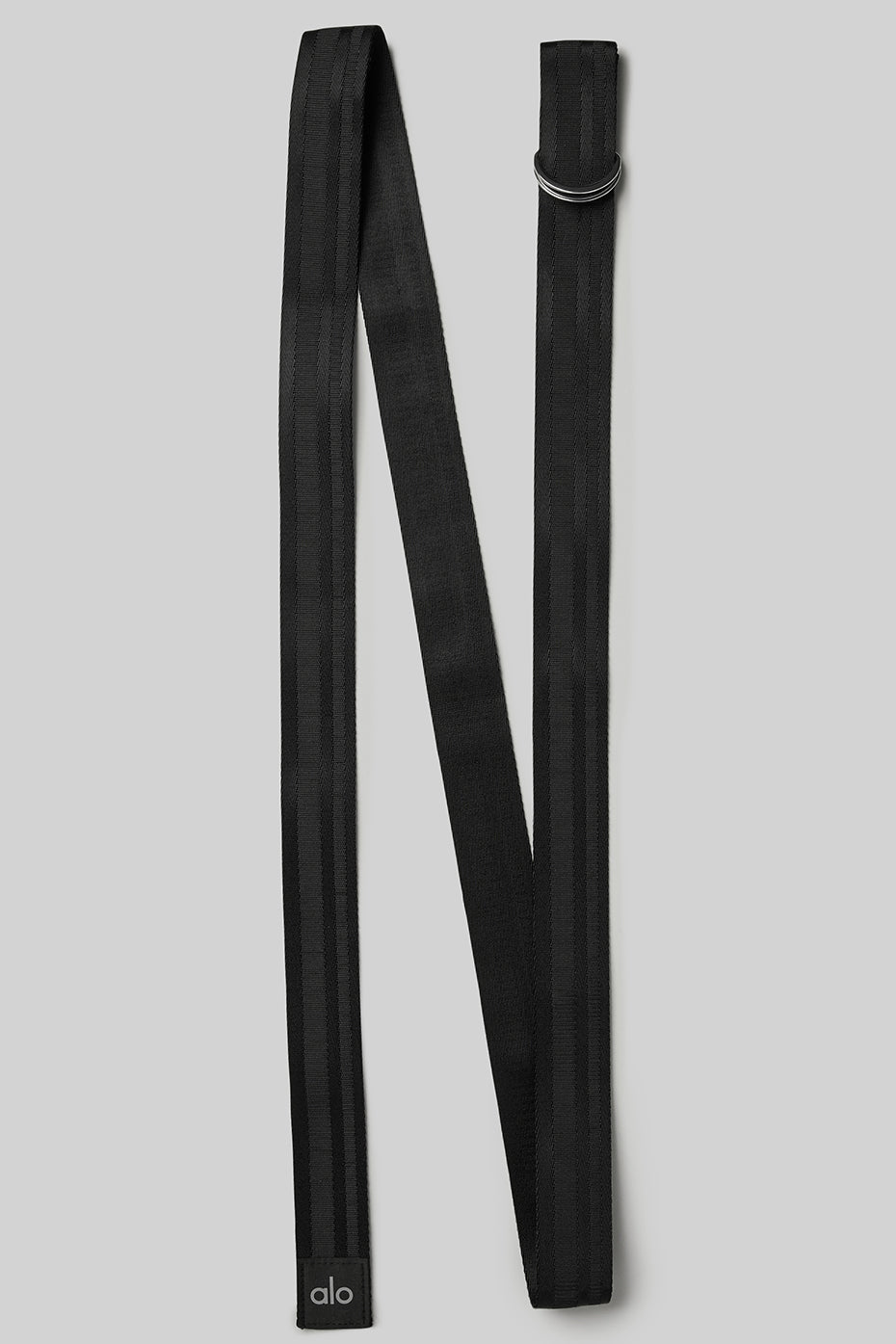 Black Unisex Alo Yoga Extra Long Yoga Strap Equipment | ZNF-584691