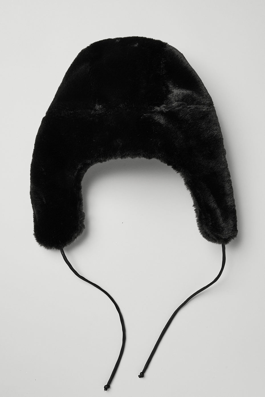 Black Unisex Alo Yoga Faux Fur Polar Hats | ZNP-827649