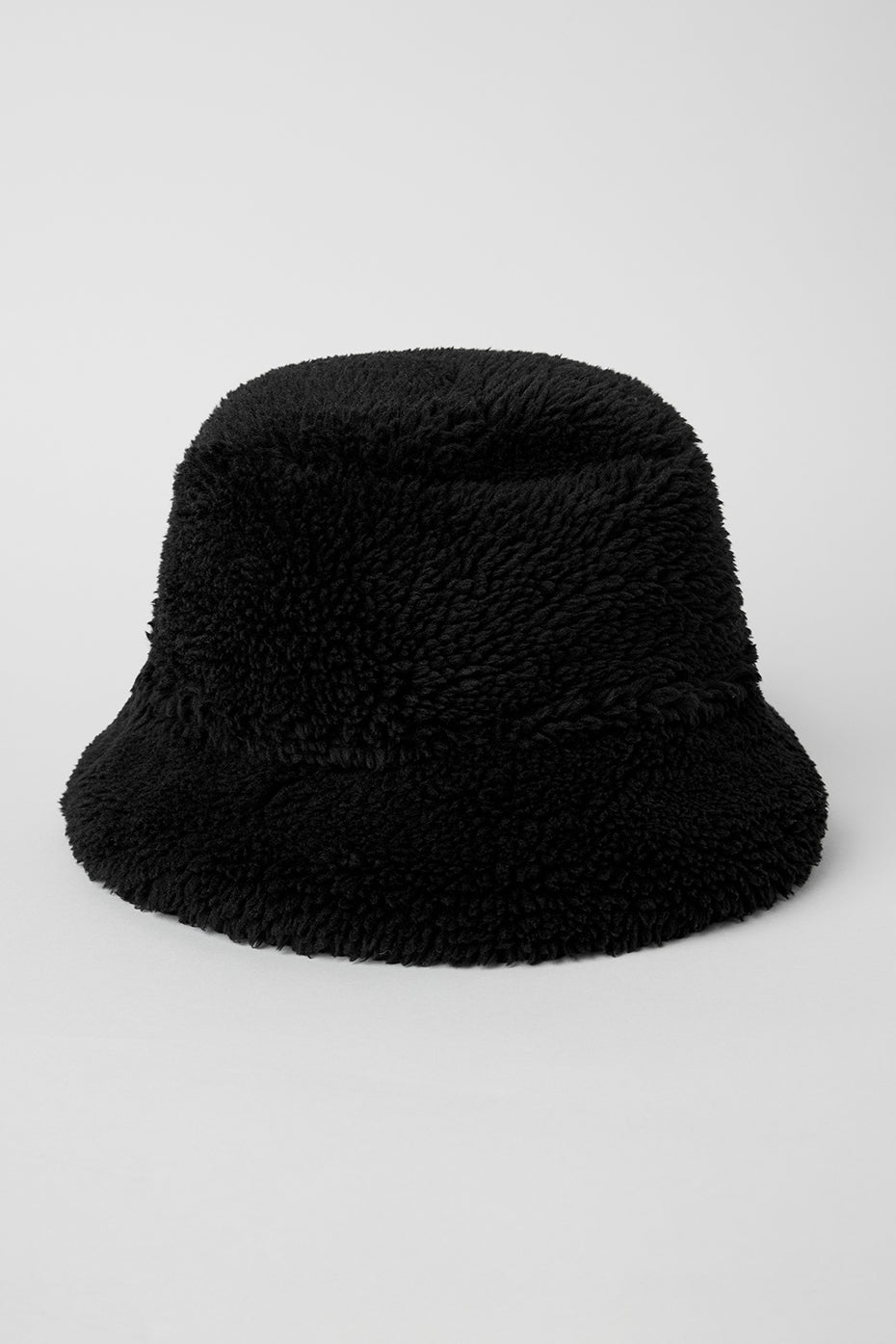 Black Unisex Alo Yoga Foxy Sherpa Bucket Hats | WJB-496735