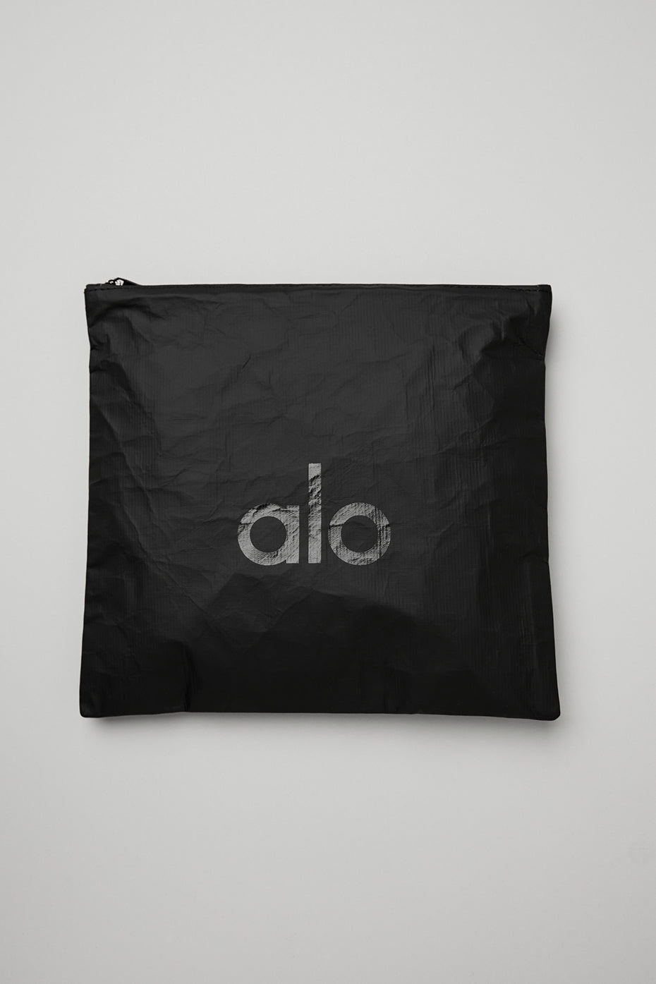 Black Unisex Alo Yoga Keep It Dry Fitness Zip Pouch Bags | PRF-612057