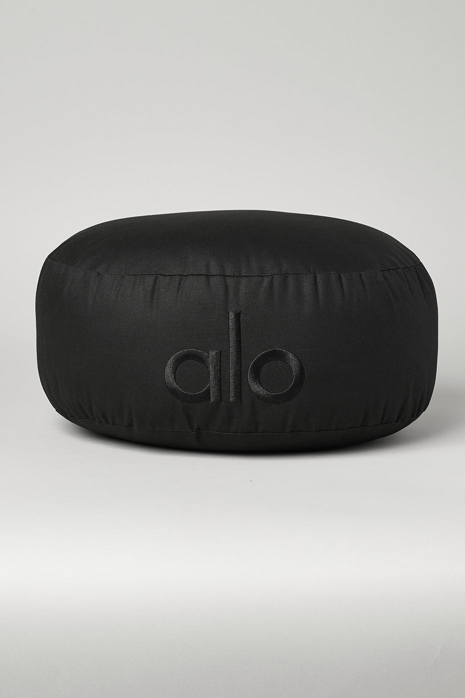 Black Unisex Alo Yoga Mindful Meditation Round Cushion Equipment | FNG-876312