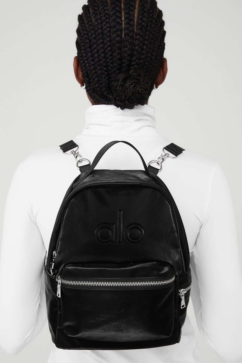 Black Unisex Alo Yoga Mini Luxe Bags | APS-679280