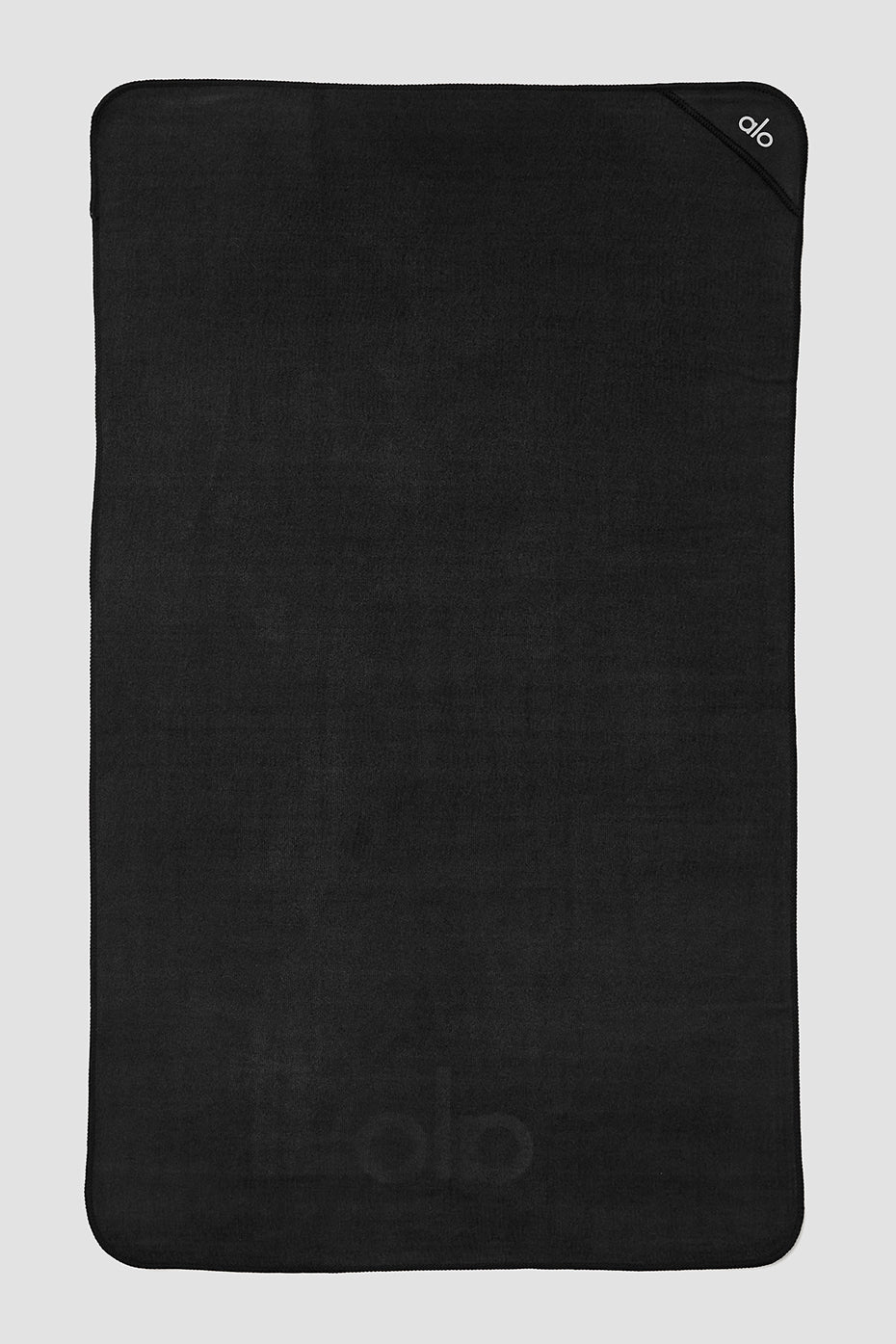 Black Unisex Alo Yoga Performance No Sweat Hand Towel Yoga Mats | PXE-425706