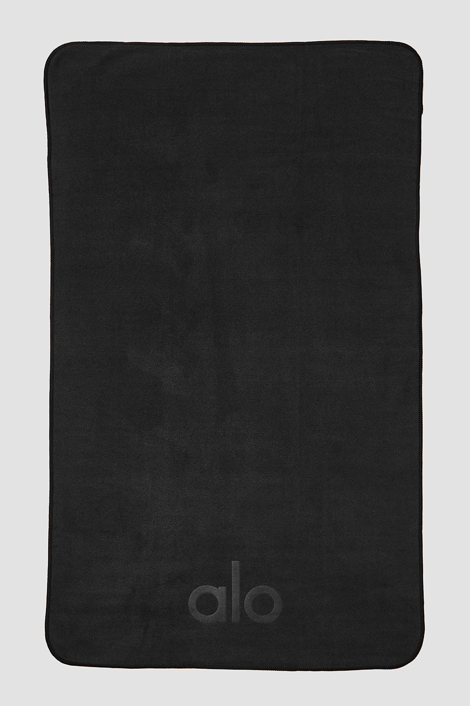 Black Unisex Alo Yoga Performance No Sweat Hand Towel Yoga Mats | PXE-425706