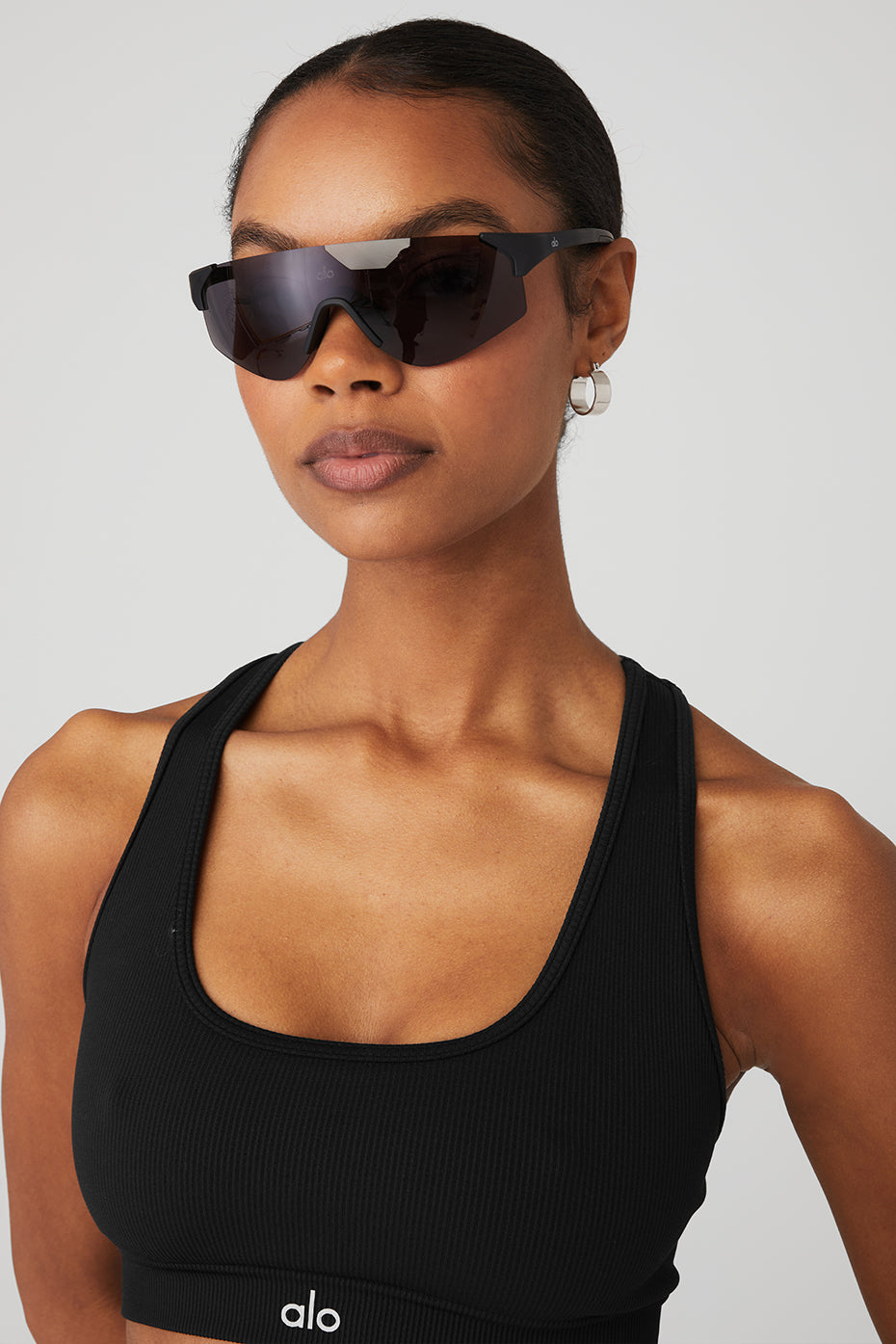 Black Unisex Alo Yoga Speed Sunglasses | HJG-651943