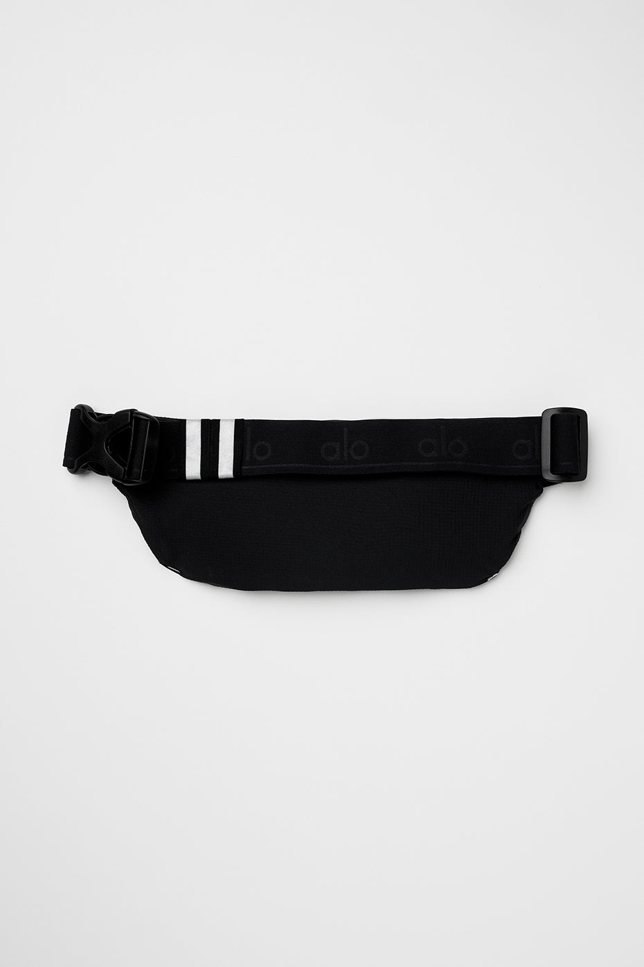 Black Unisex Alo Yoga Stride Running Belt Bags | MNV-546871