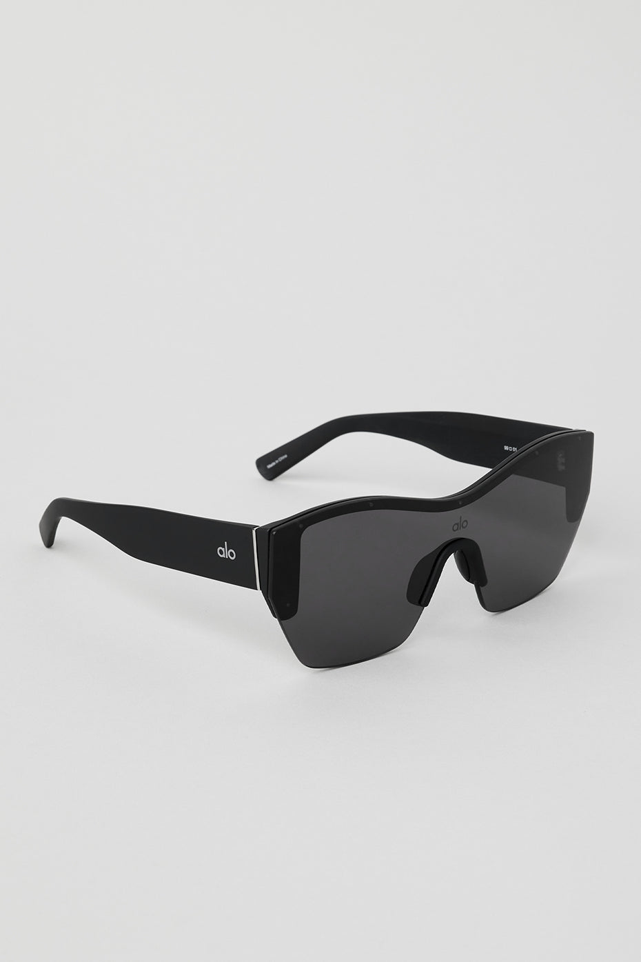 Black Unisex Alo Yoga Stunner Sunglasses | KMP-196234