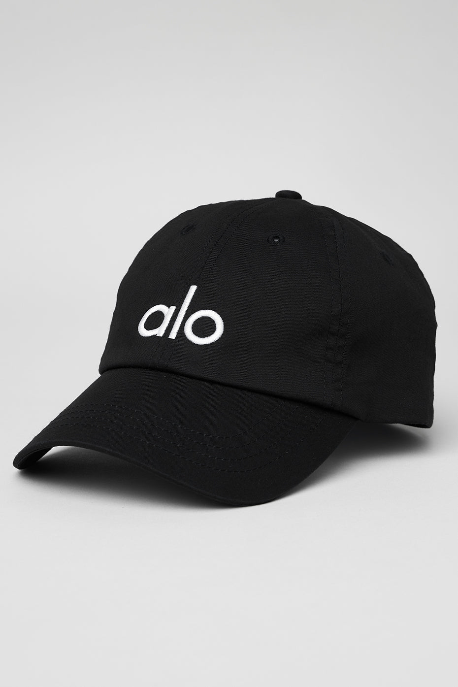 Black / White Unisex Alo Yoga Off-Duty Hats | ZAI-607849