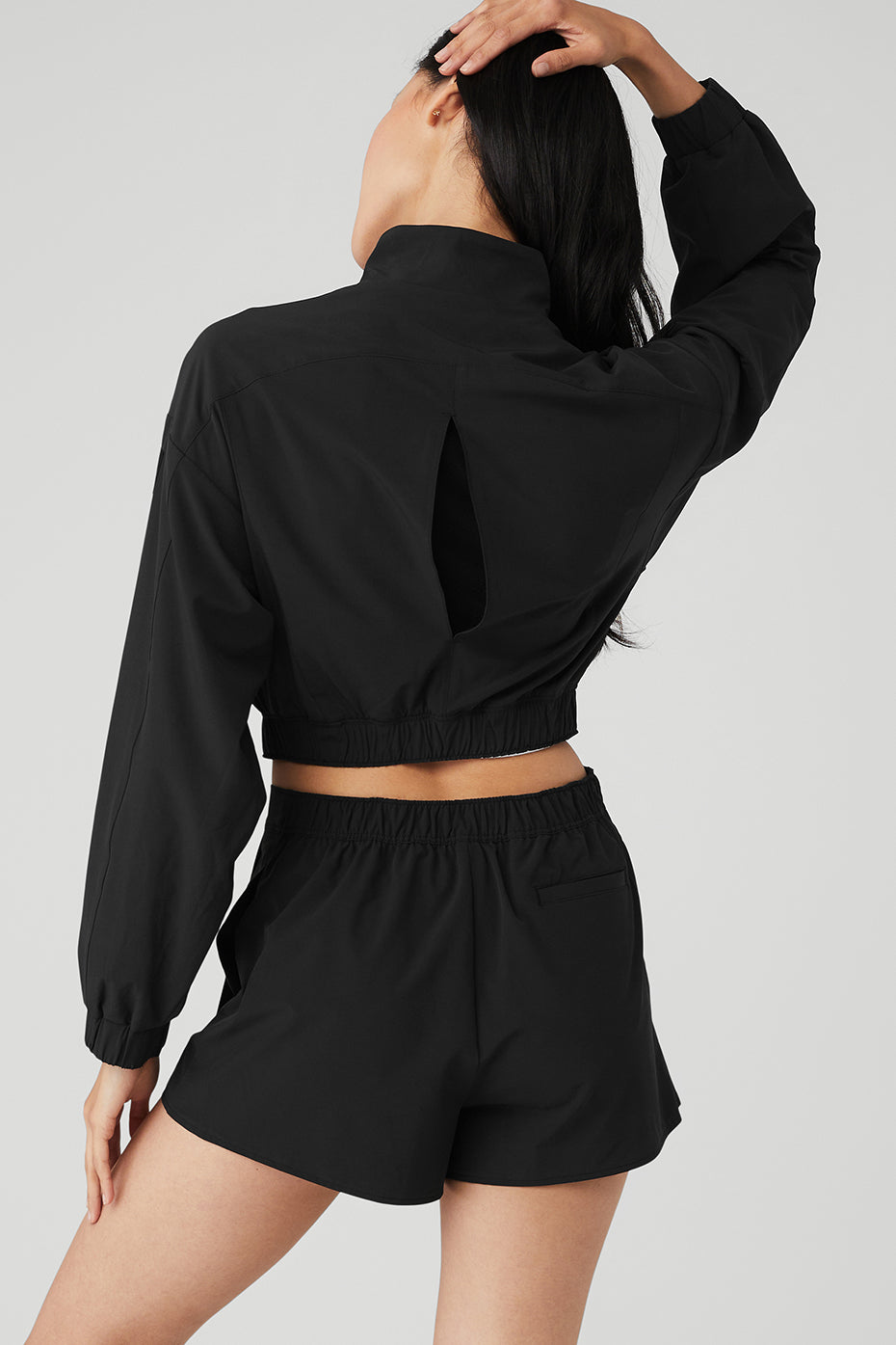 Black Women's Alo Yoga Clubhouse Jackets | MEL-672408