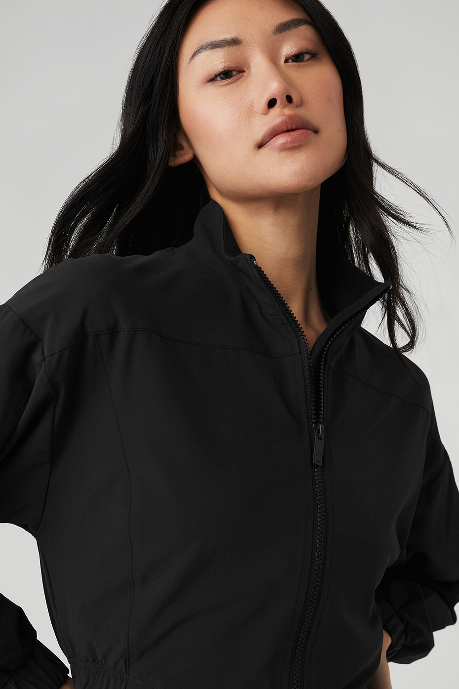 Black Women's Alo Yoga Clubhouse Jackets | MEL-672408