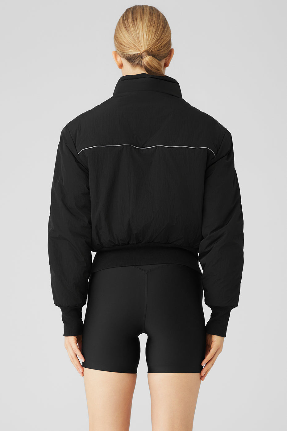 Black Women's Alo Yoga Drop Jackets | ARE-901583