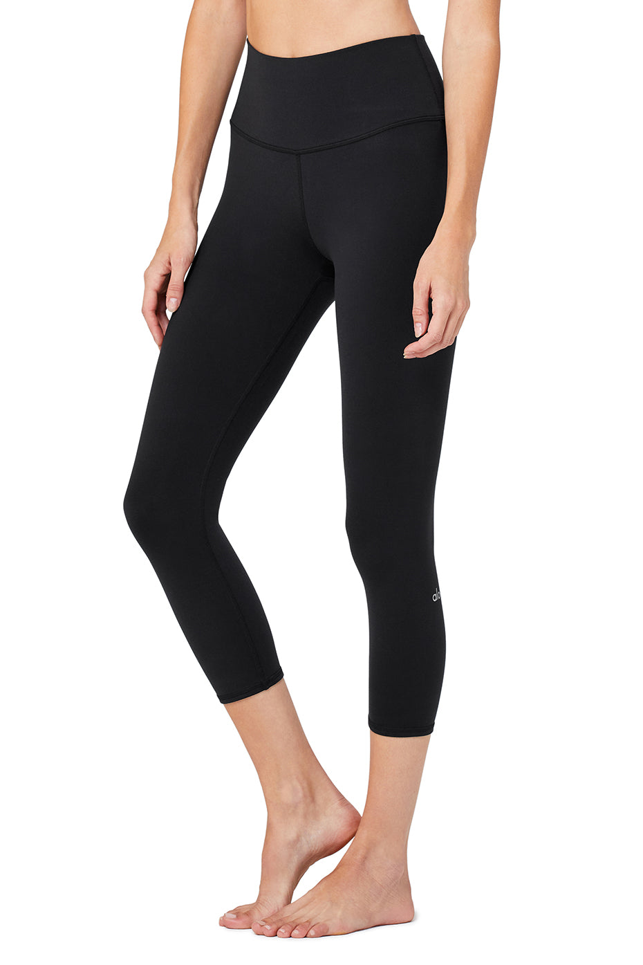 Black Women's Alo Yoga High-Waist Airbrushri Leggings | ZHX-913260