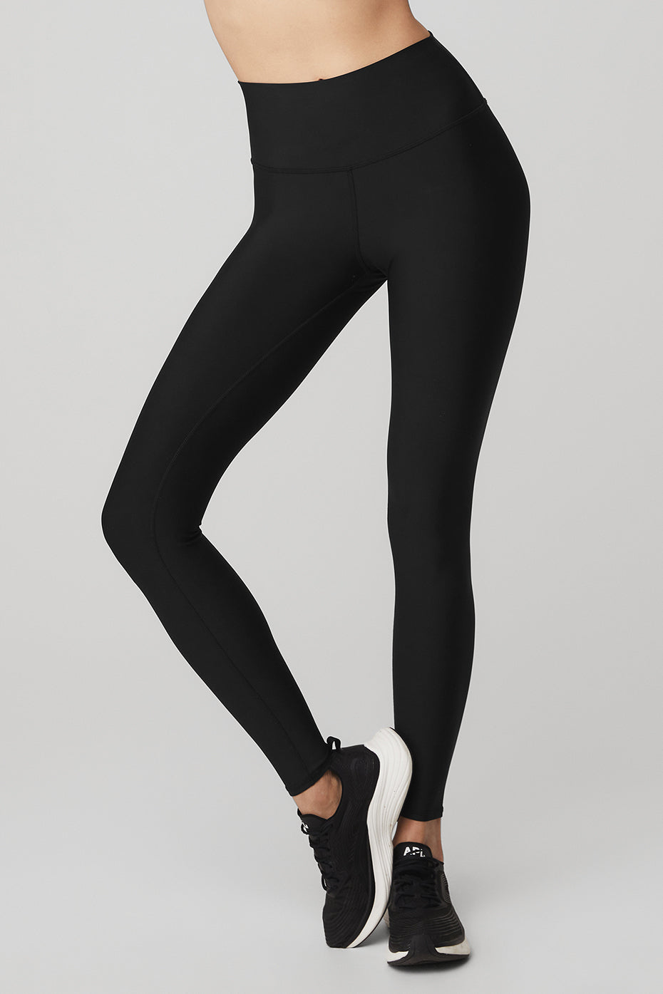 Black Women\'s Alo Yoga High-Waist Airlift Leggings | WMZ-823075