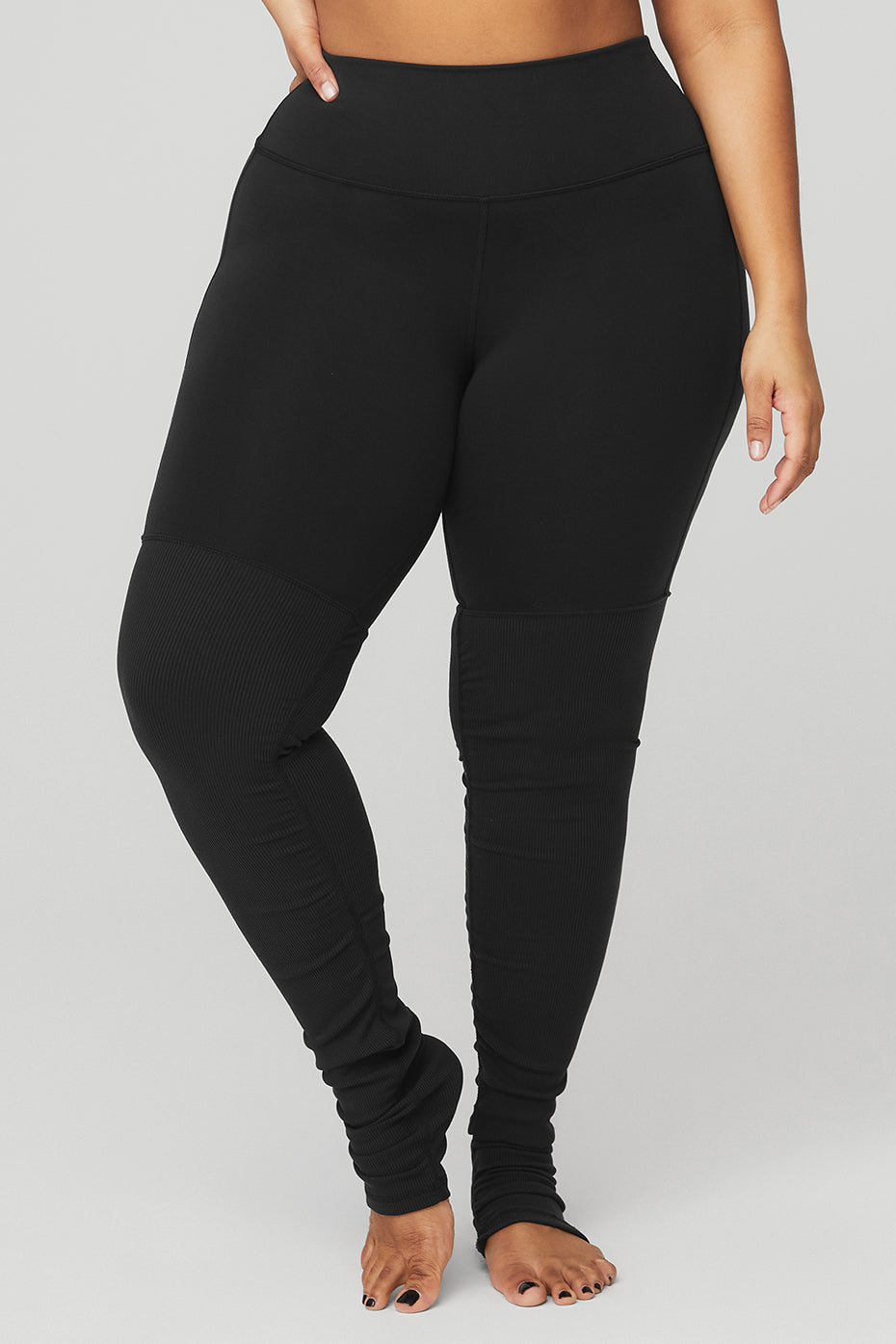 Black Women's Alo Yoga High-Waist Goddess Leggings | VTX-724968