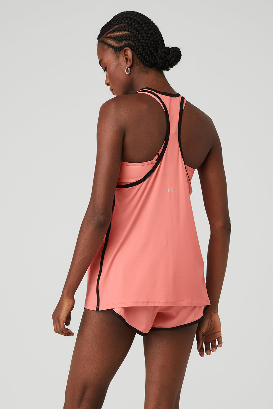 Black Women's Alo Yoga Ivy League Tanks | IBL-241786