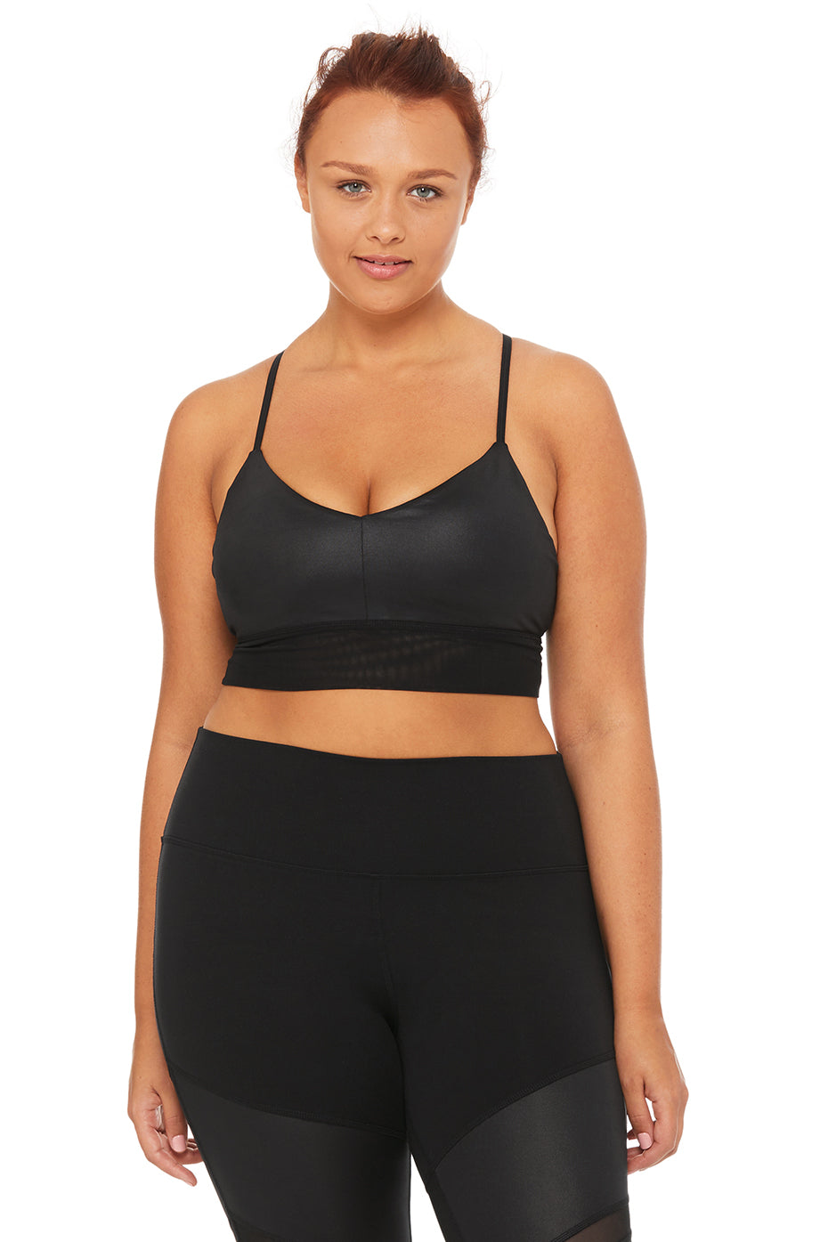 Black Women's Alo Yoga Lavish Bras | DHG-964375