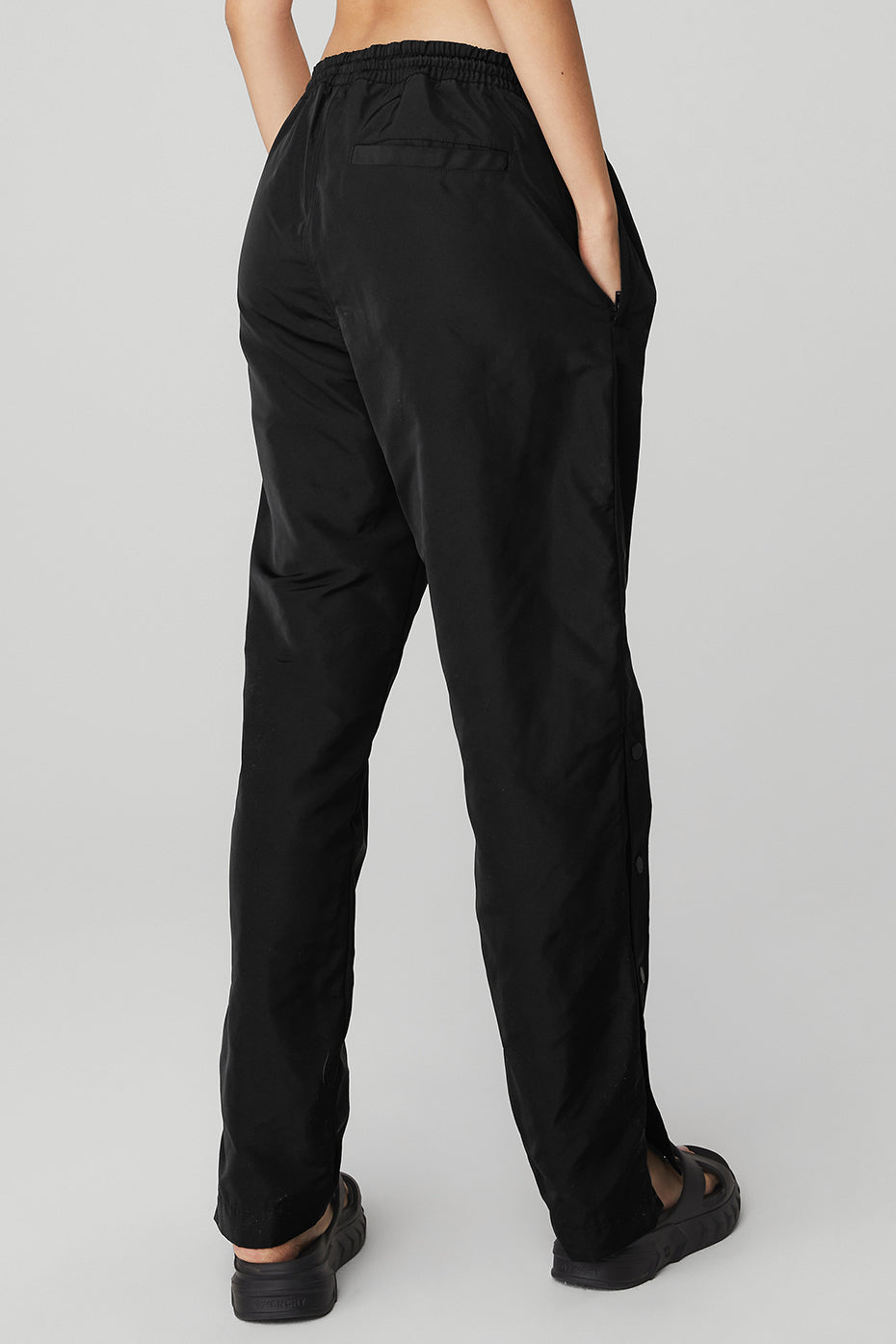 Black Women's Alo Yoga Legend Snap Pants | XPN-610974