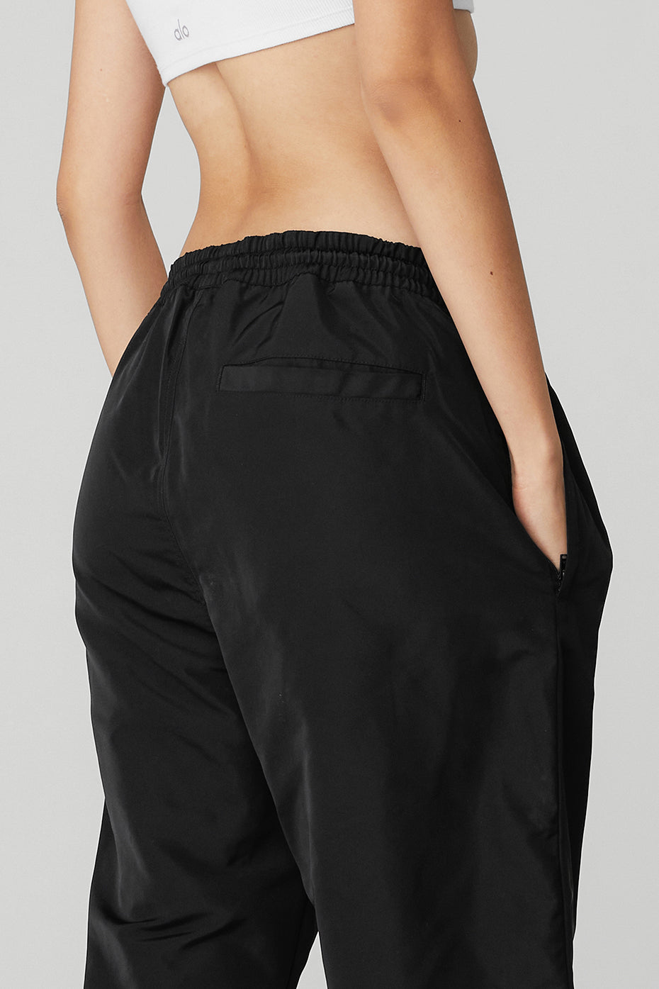 Black Women's Alo Yoga Legend Snap Pants | XPN-610974