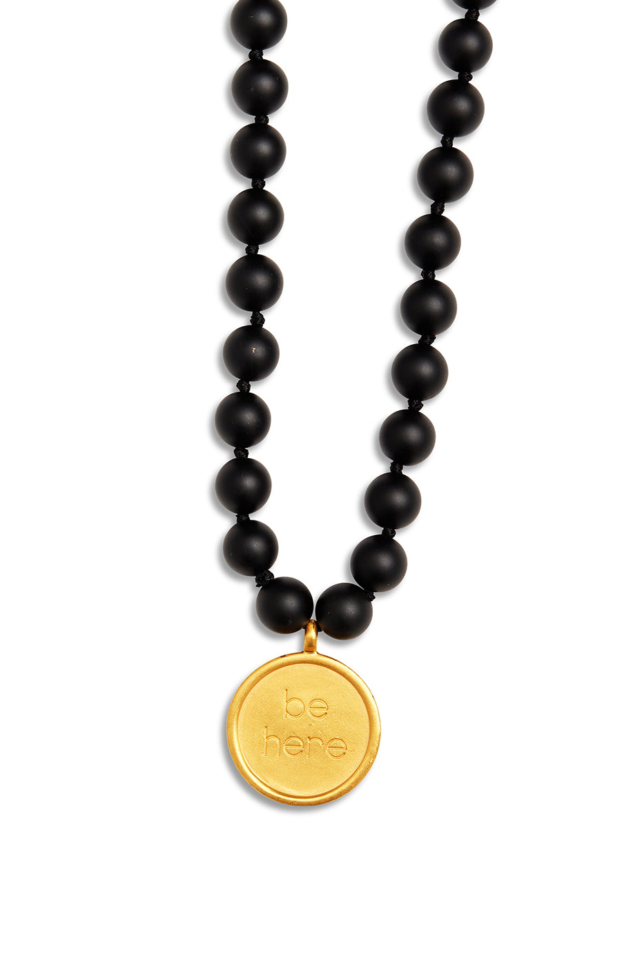 Black Women\'s Alo Yoga Onyx Mala Necklace Jewelry | EKJ-021798