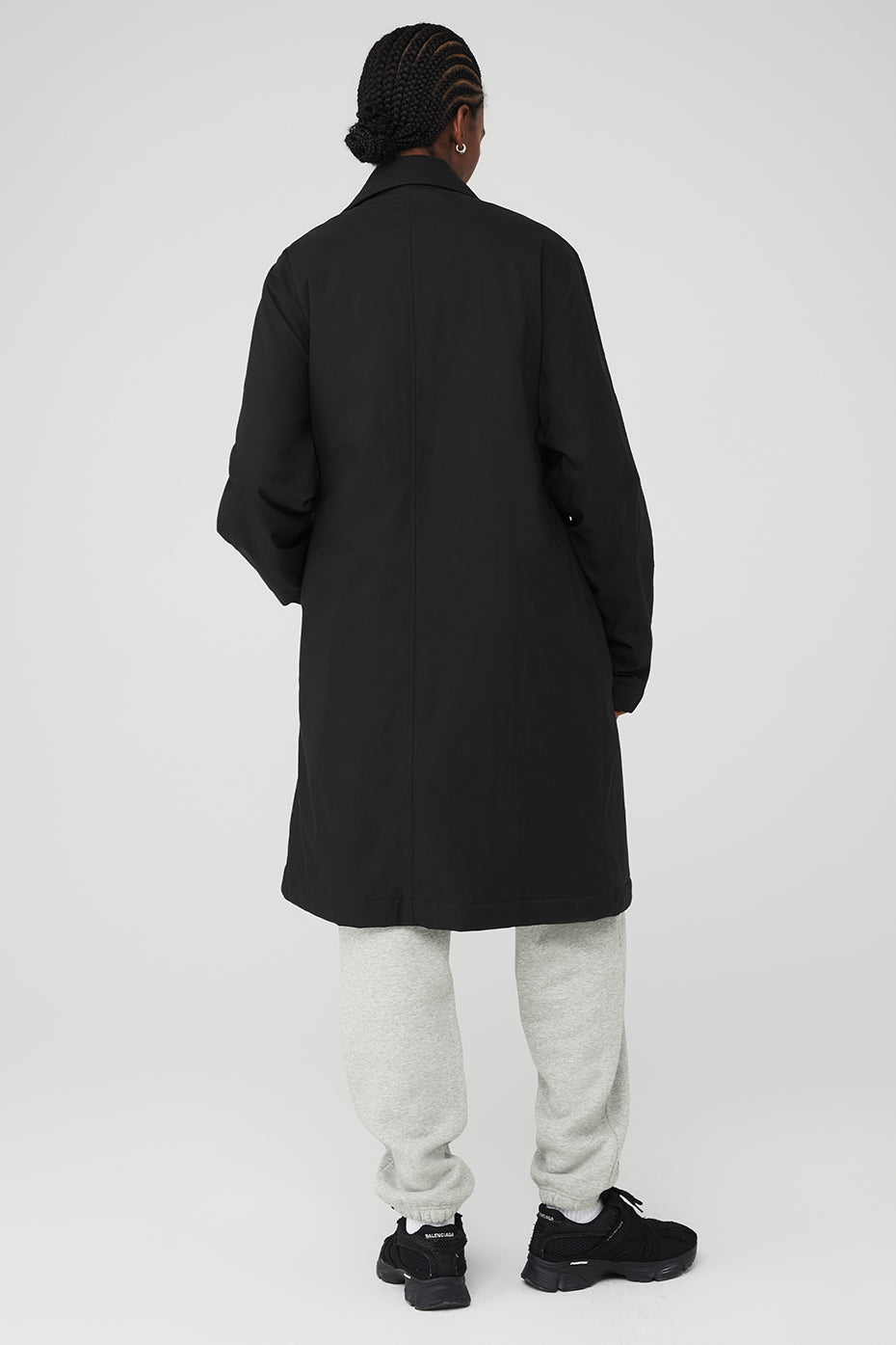 Black Women's Alo Yoga Signature Coats | UWQ-305749