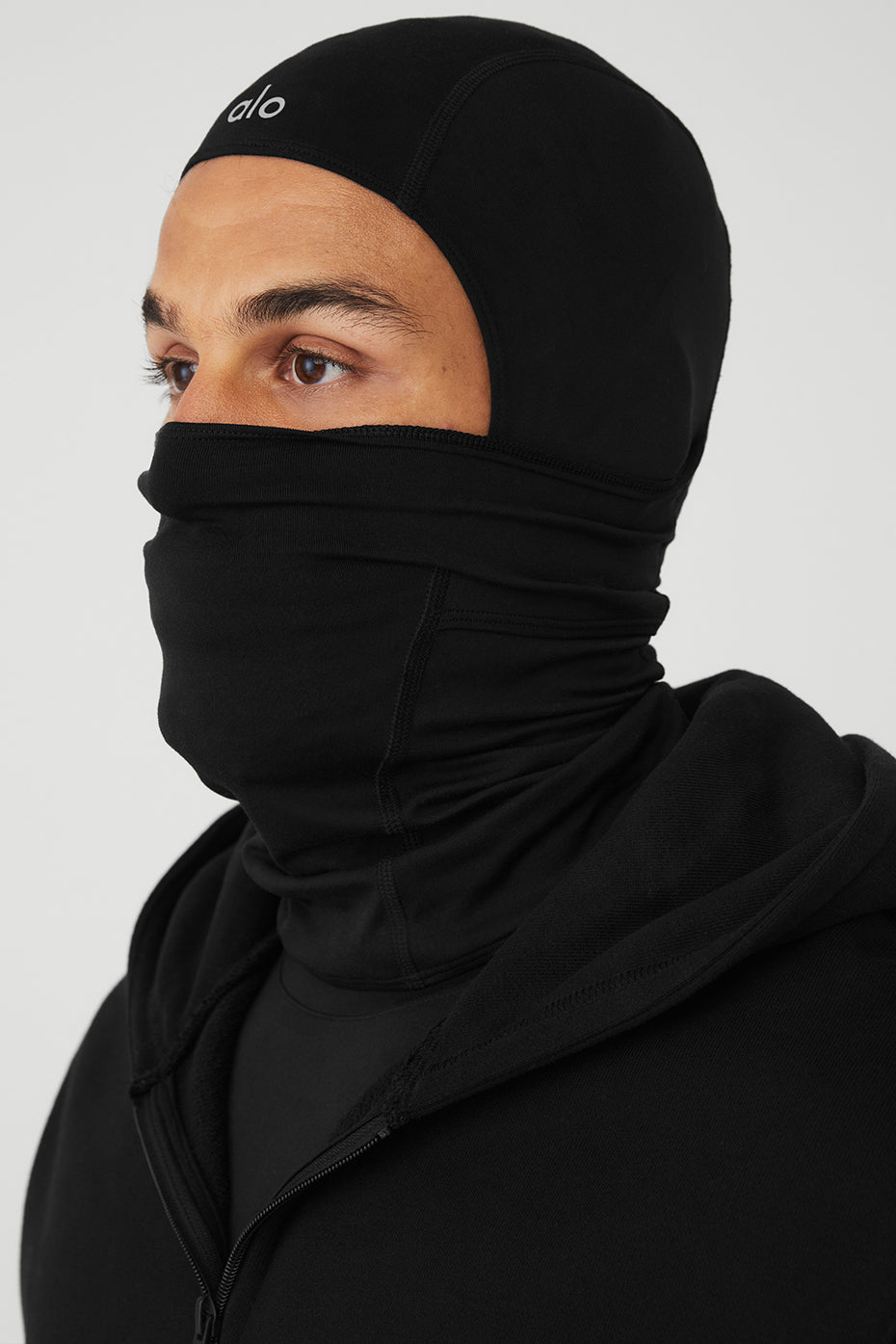 Black Women's Alo Yoga Summit Balaclava Hats | QUI-165279