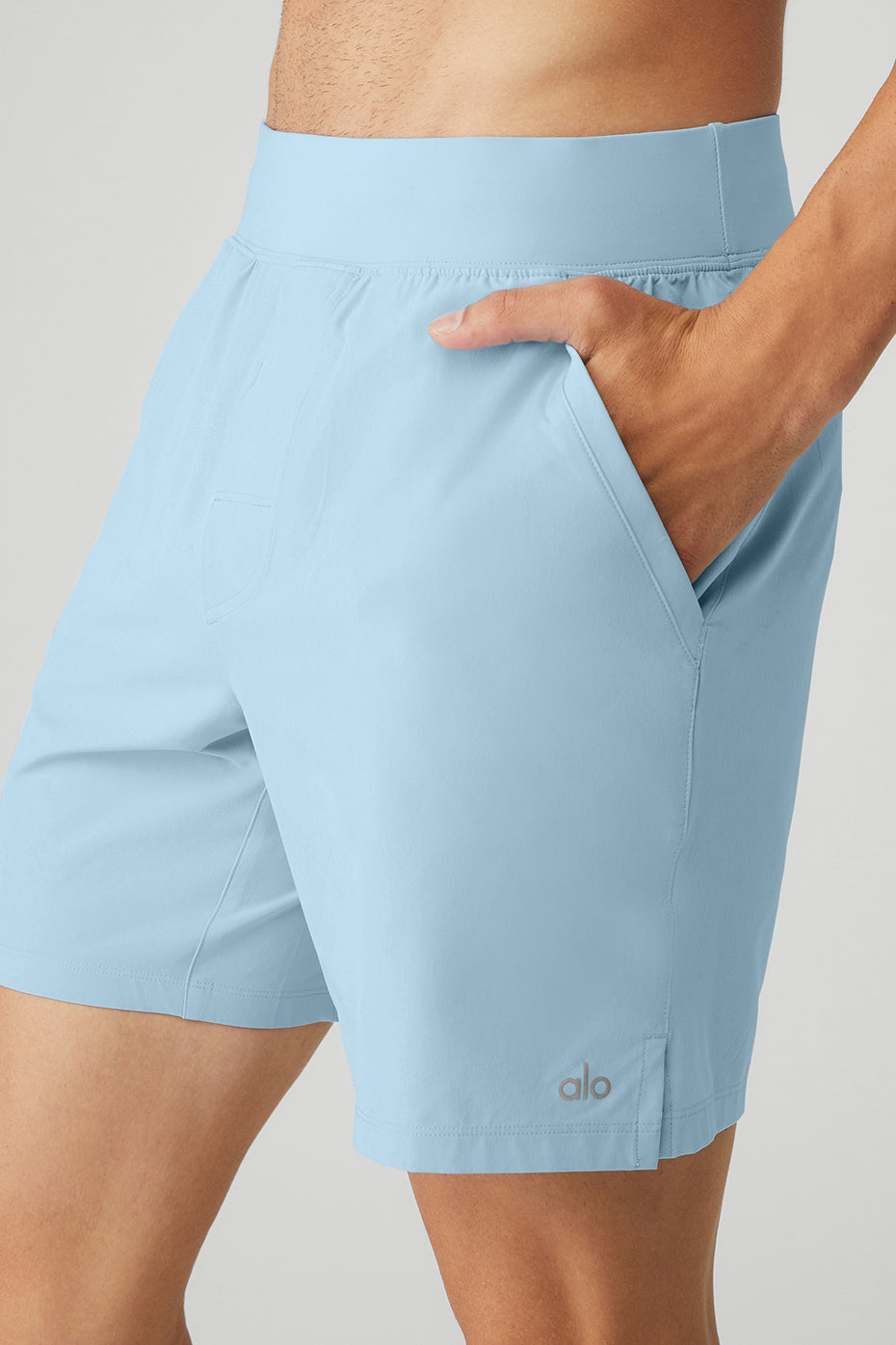 Blue Men's Alo Yoga 7'' Repetition Shorts | RJL-605978