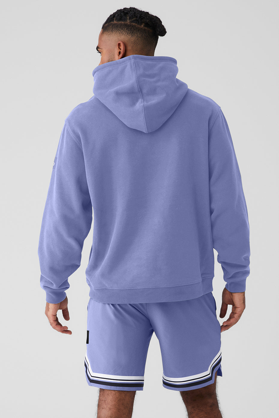 Blue Men's Alo Yoga Renown Heavy Weight Hoodie | FGZ-740983