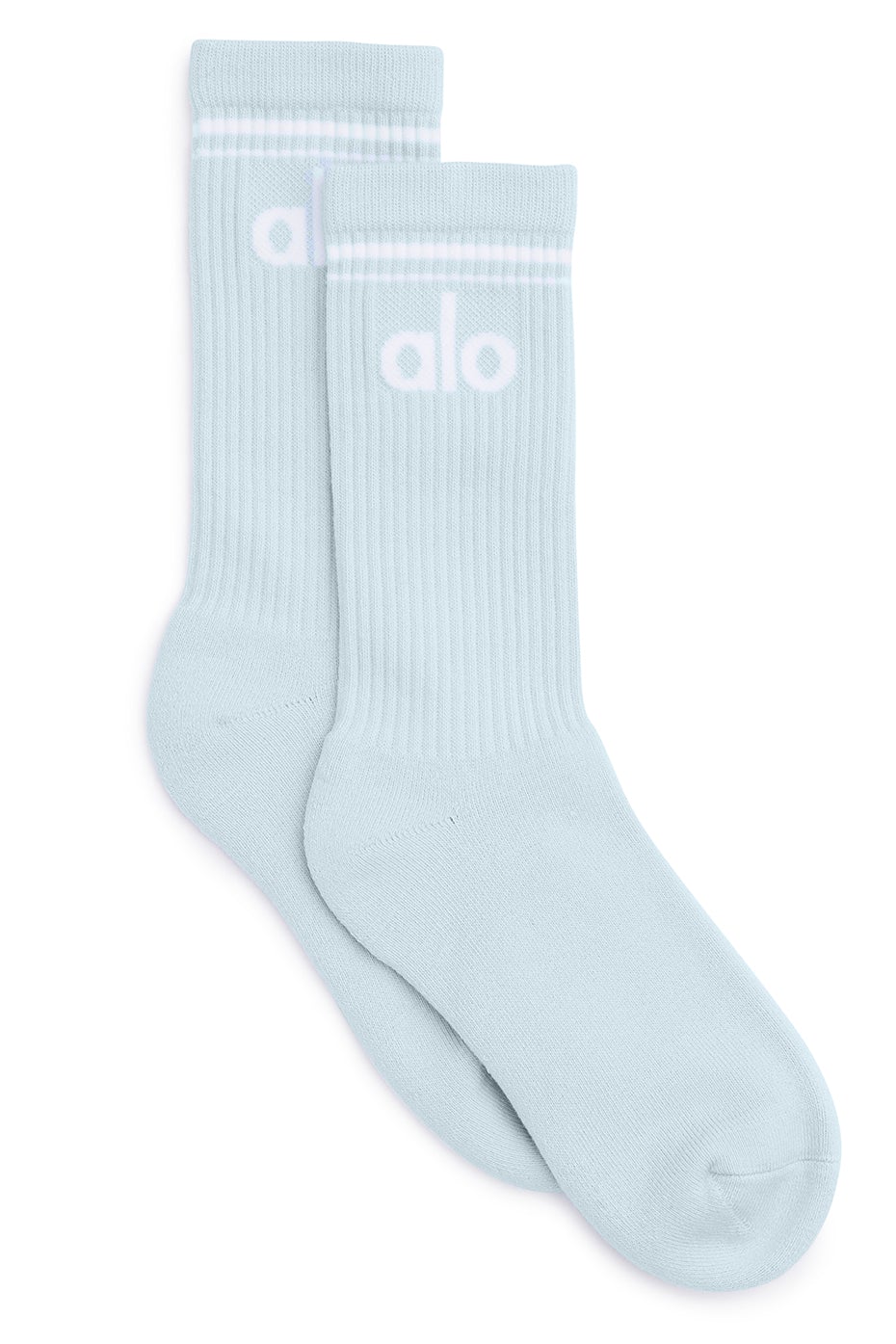 Blue / White Women\'s Alo Yoga Throwback Socks | EFO-723491