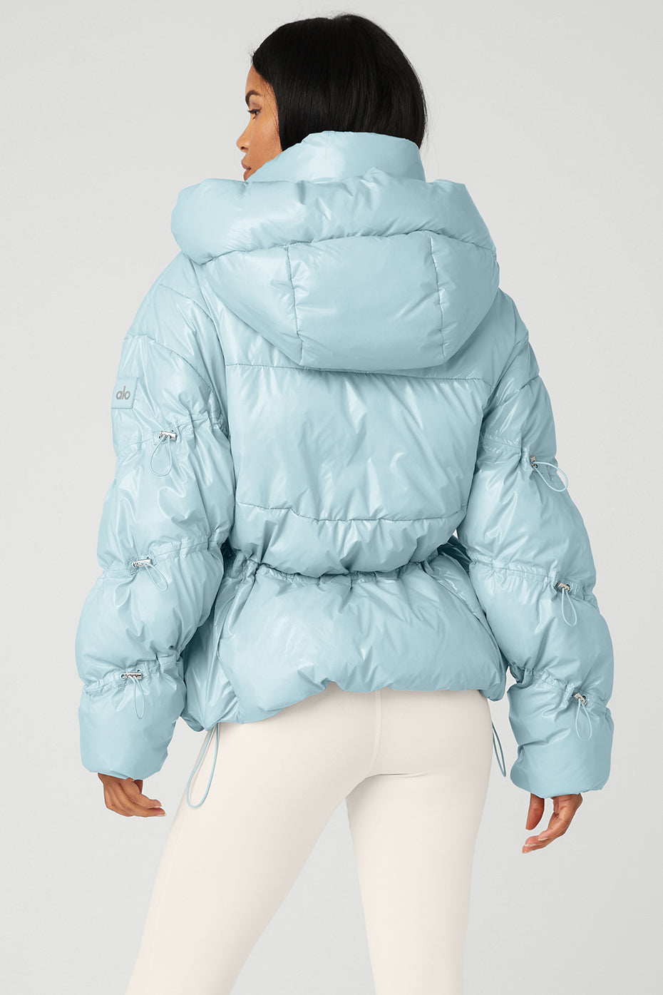 Blue Women's Alo Yoga Stunner Puffer Jackets | WOK-308564