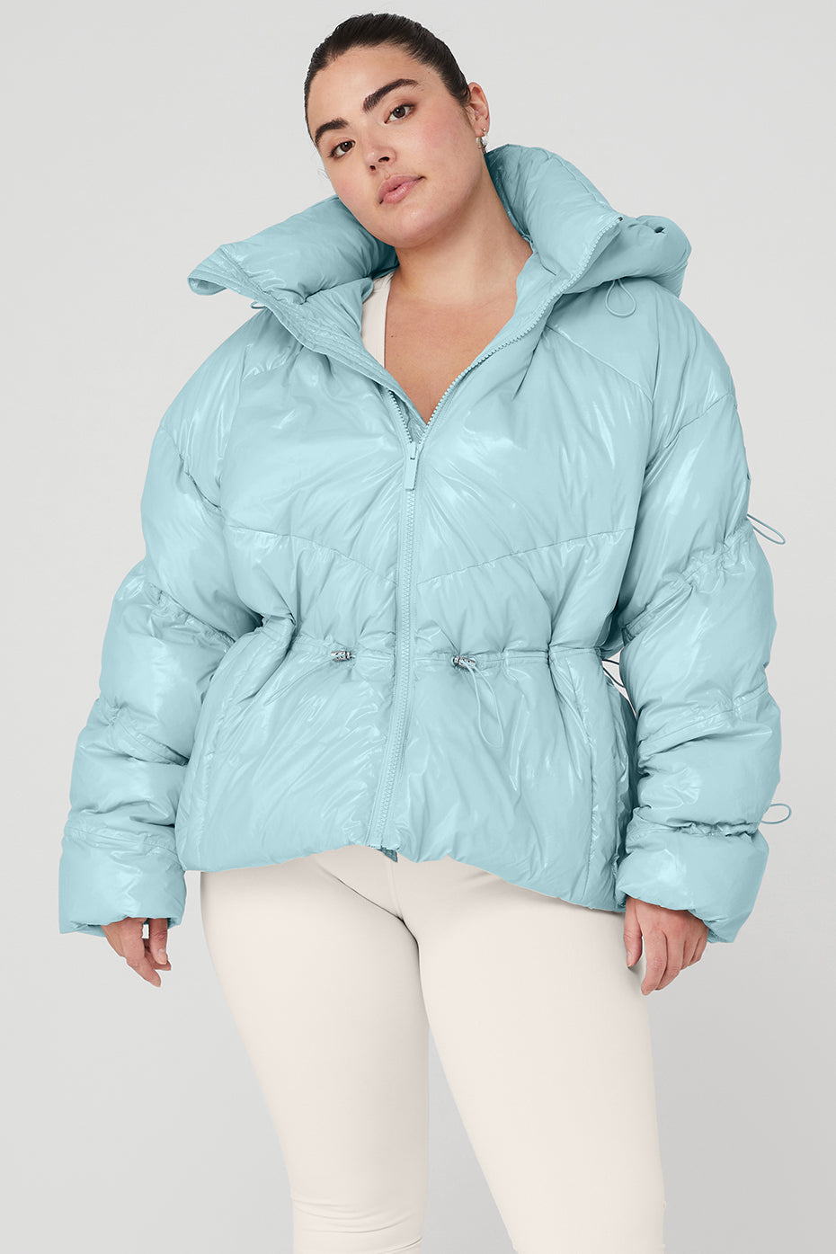 Blue Women's Alo Yoga Stunner Puffer Jackets | WOK-308564