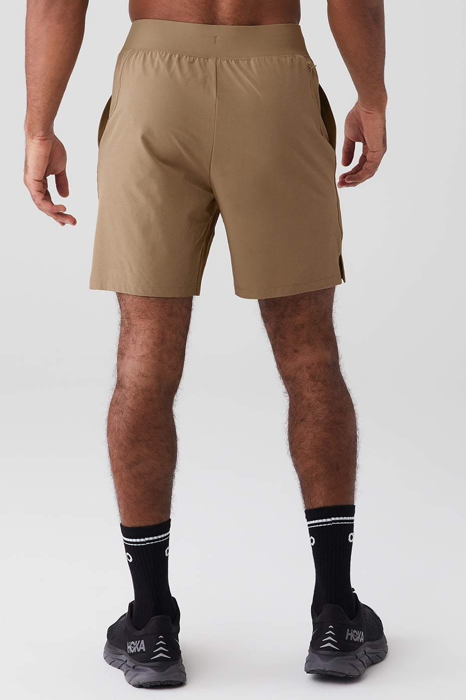 Brown Men's Alo Yoga 7'' Repetition Shorts | NTJ-034257