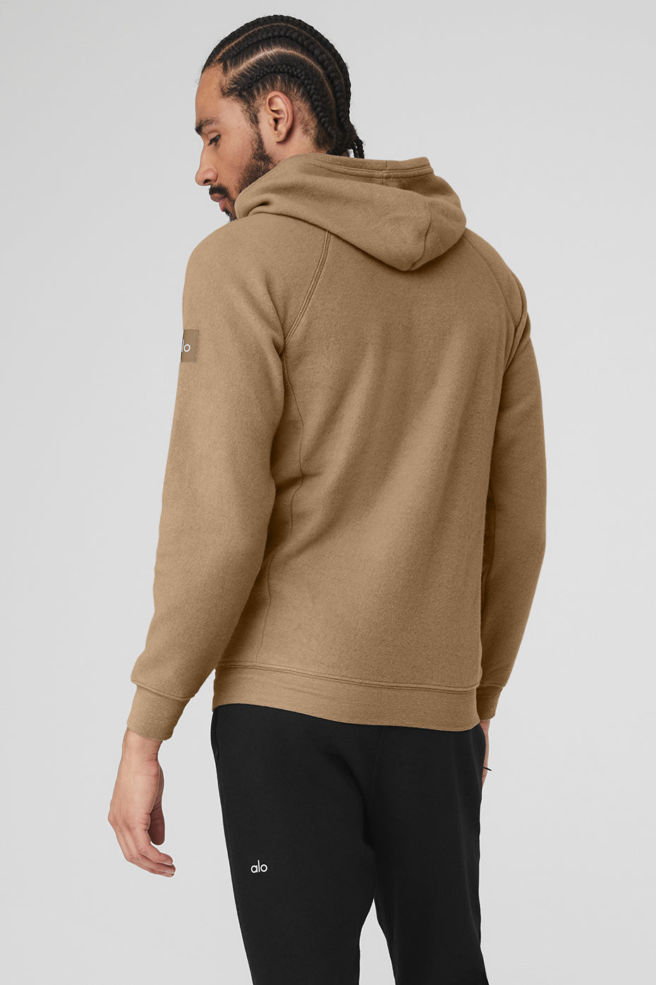 Brown Men's Alo Yoga The Triumph Hoodie | OFM-045369