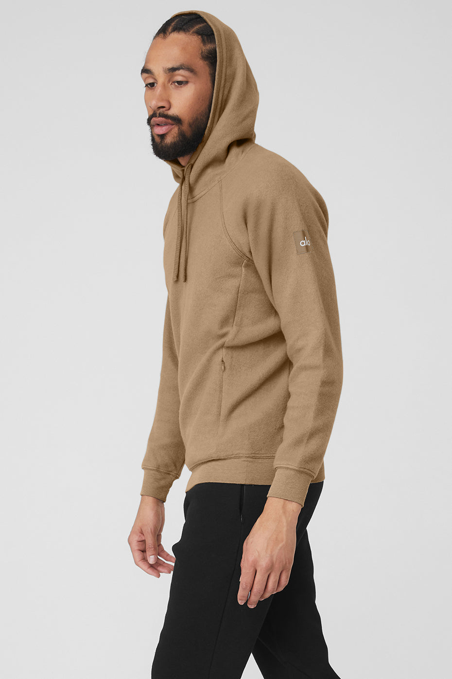 Brown Men's Alo Yoga The Triumph Hoodie | OFM-045369