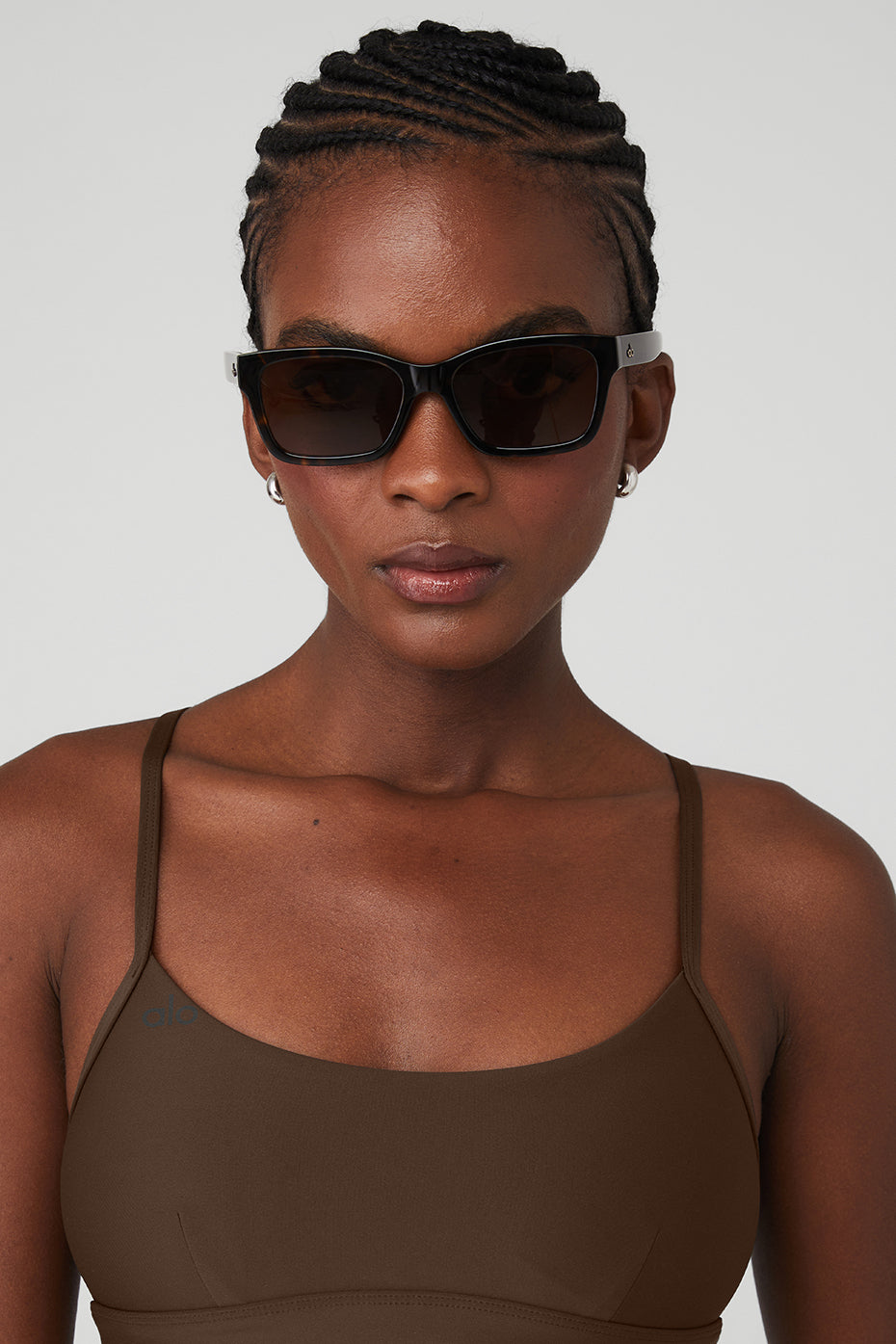 Brown Unisex Alo Yoga Chill Sunglasses | BZQ-823095