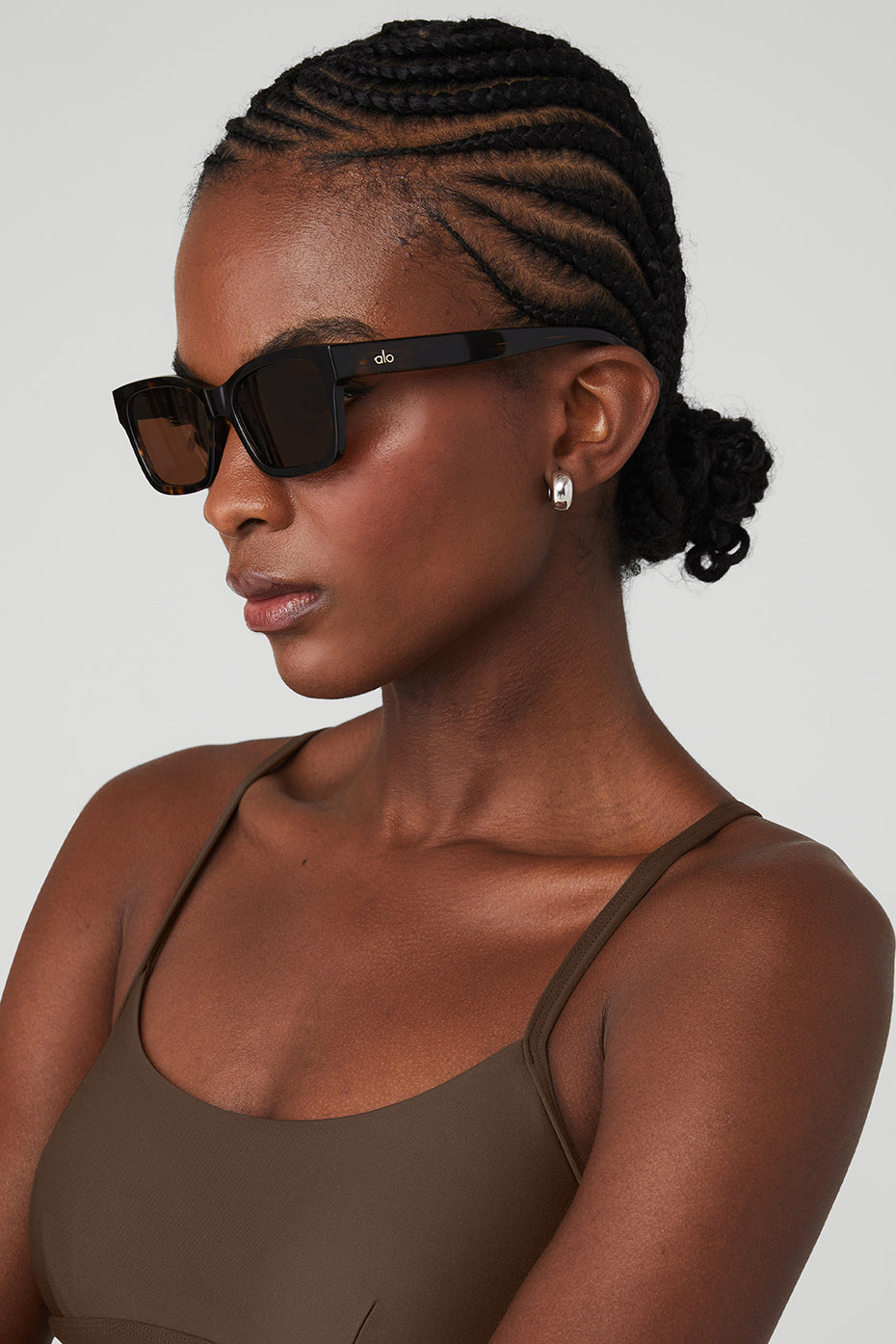 Brown Unisex Alo Yoga Chill Sunglasses | BZQ-823095