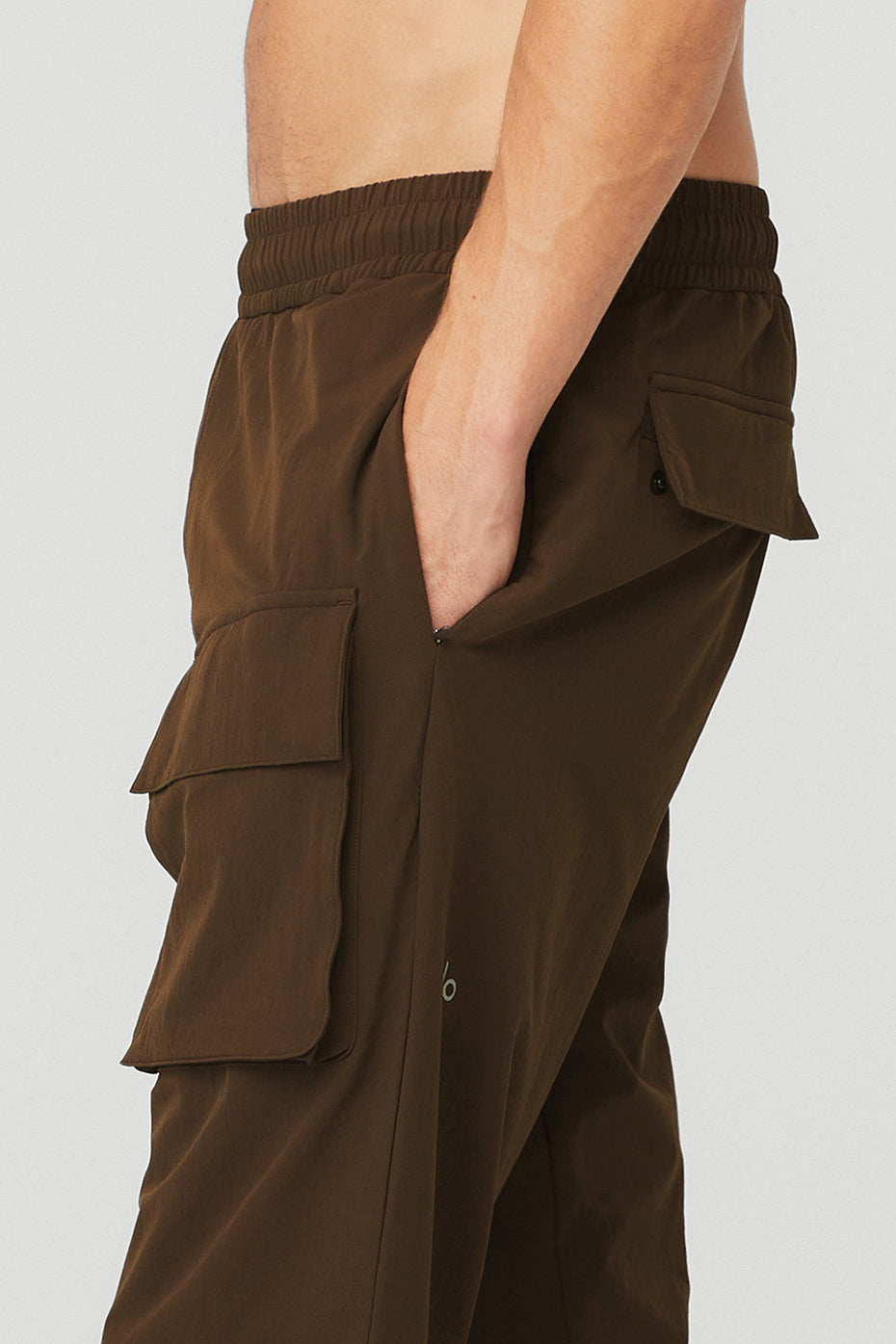 Chocolate Men's Alo Yoga Cargo Venture Pants | OPH-258041