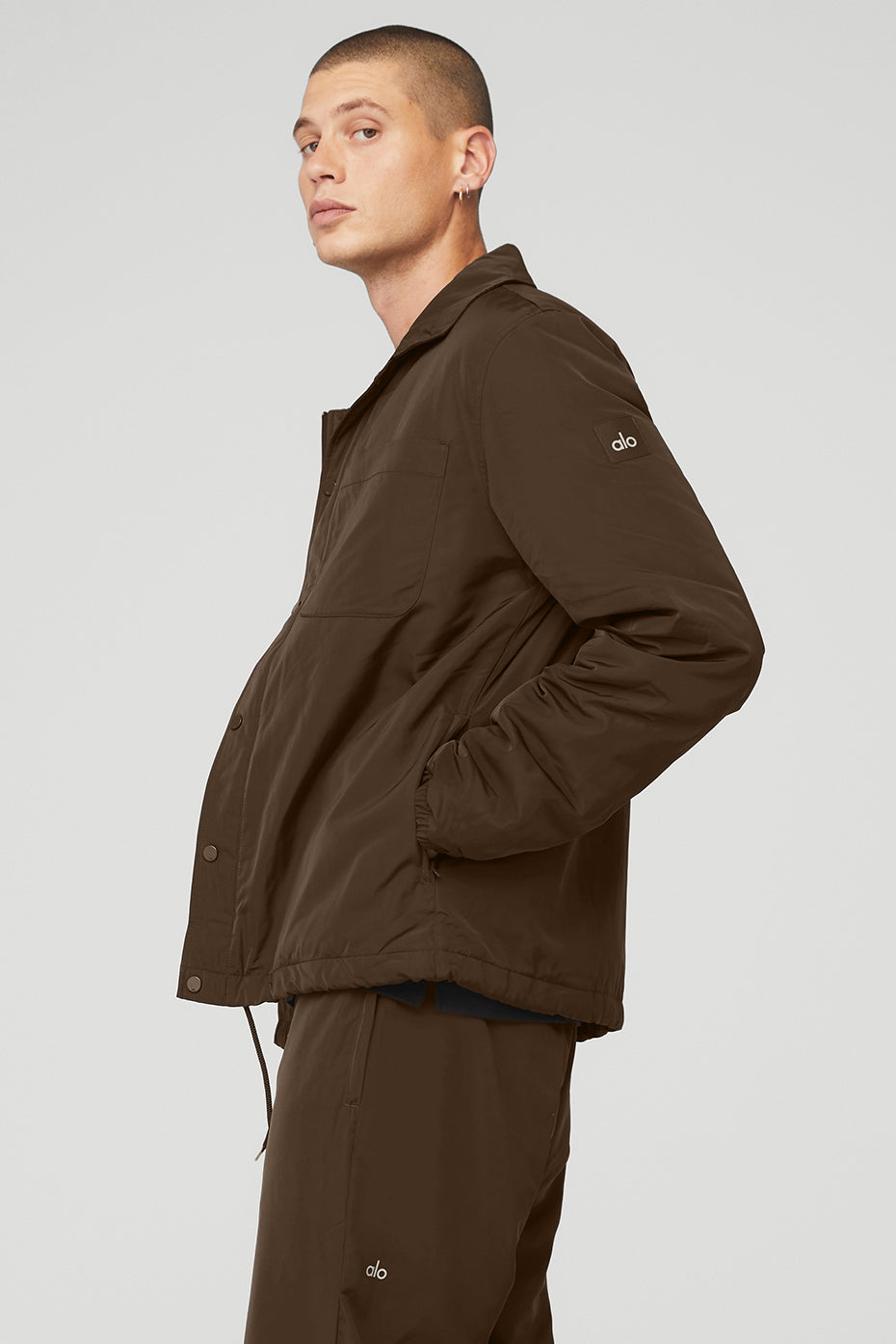 Chocolate Men's Alo Yoga Legend Jackets | CJQ-950168