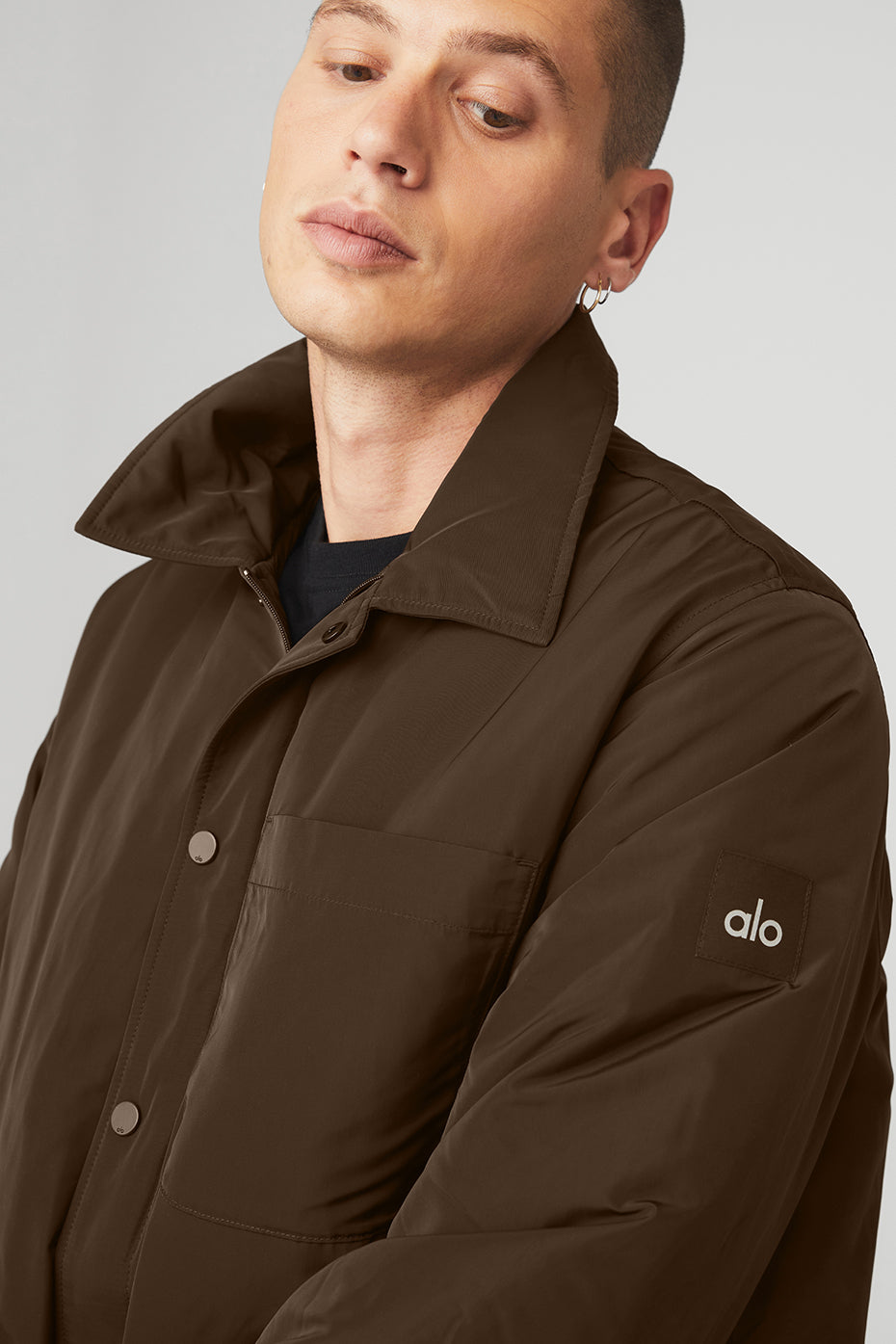 Chocolate Men's Alo Yoga Legend Jackets | CJQ-950168