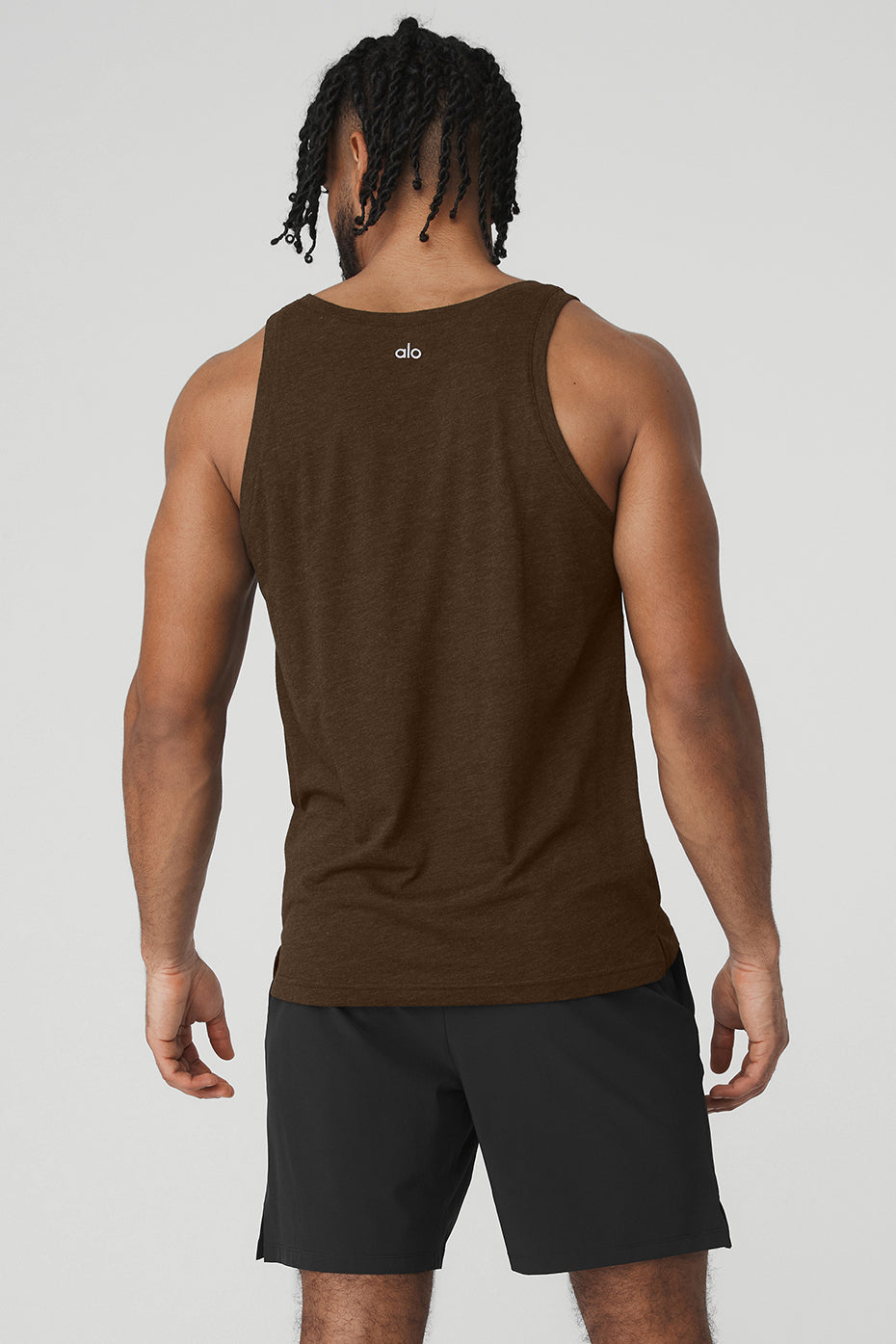 Chocolate Men's Alo Yoga Triumph Tanks | DTY-356948