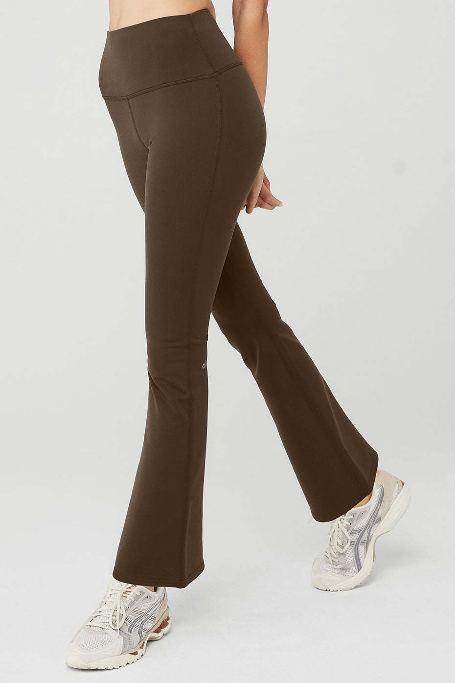 Chocolate Women's Alo Yoga Airbrush High-Waist 7/8 Bootcut Leggings | XDL-349275