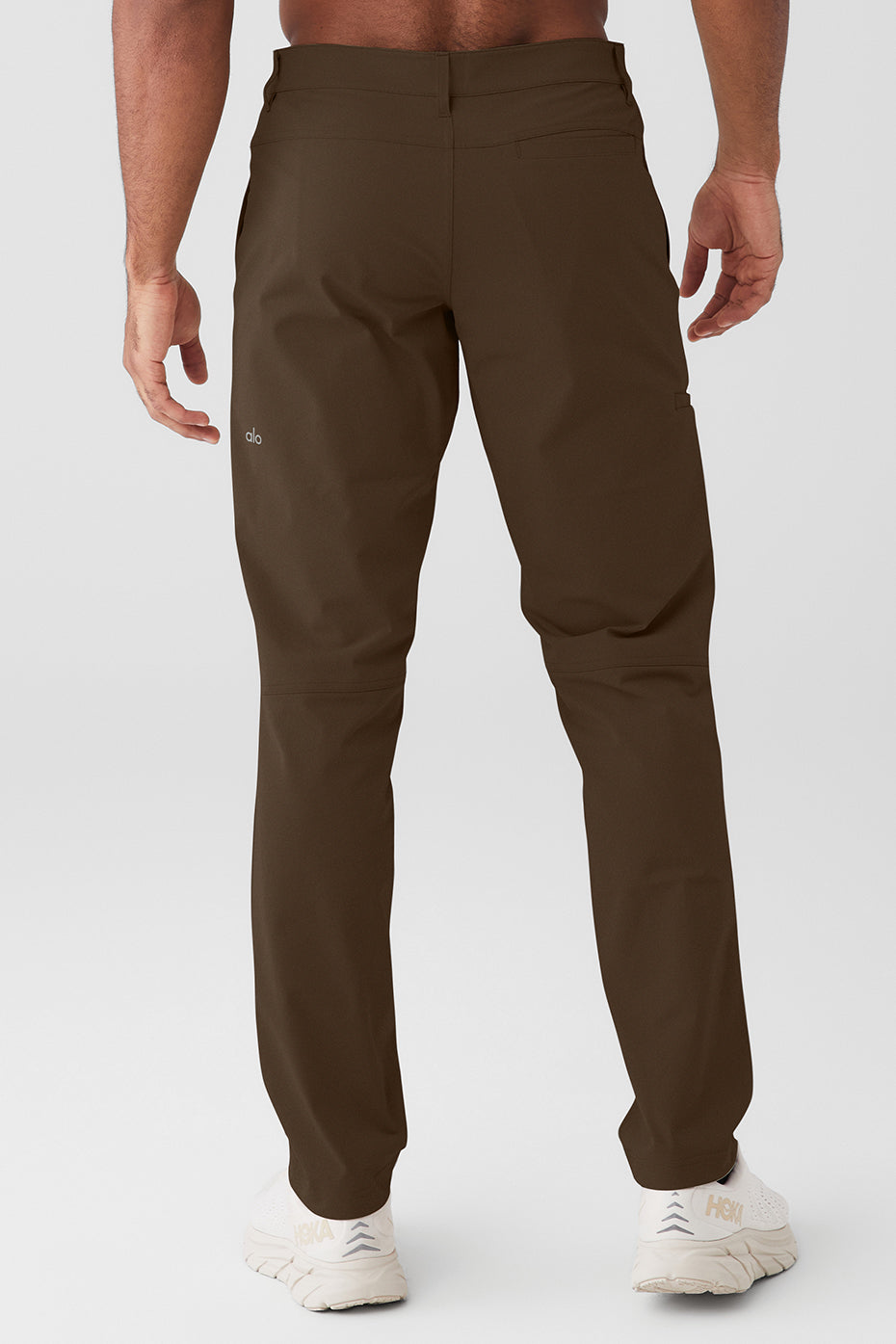 Coffee Men's Alo Yoga Block Pants | AGC-802359