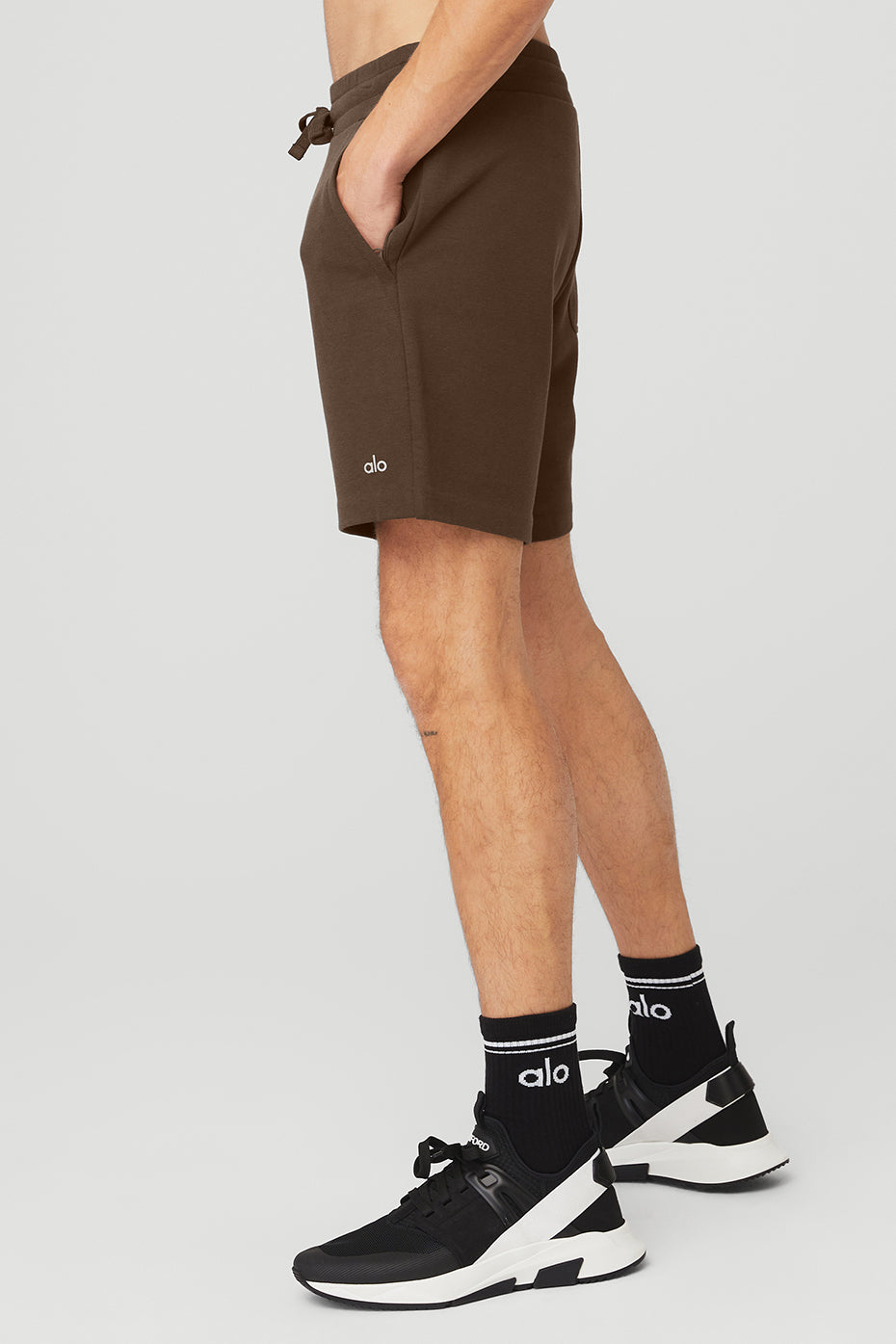 Coffee Men's Alo Yoga Chill Shorts | JKF-518432